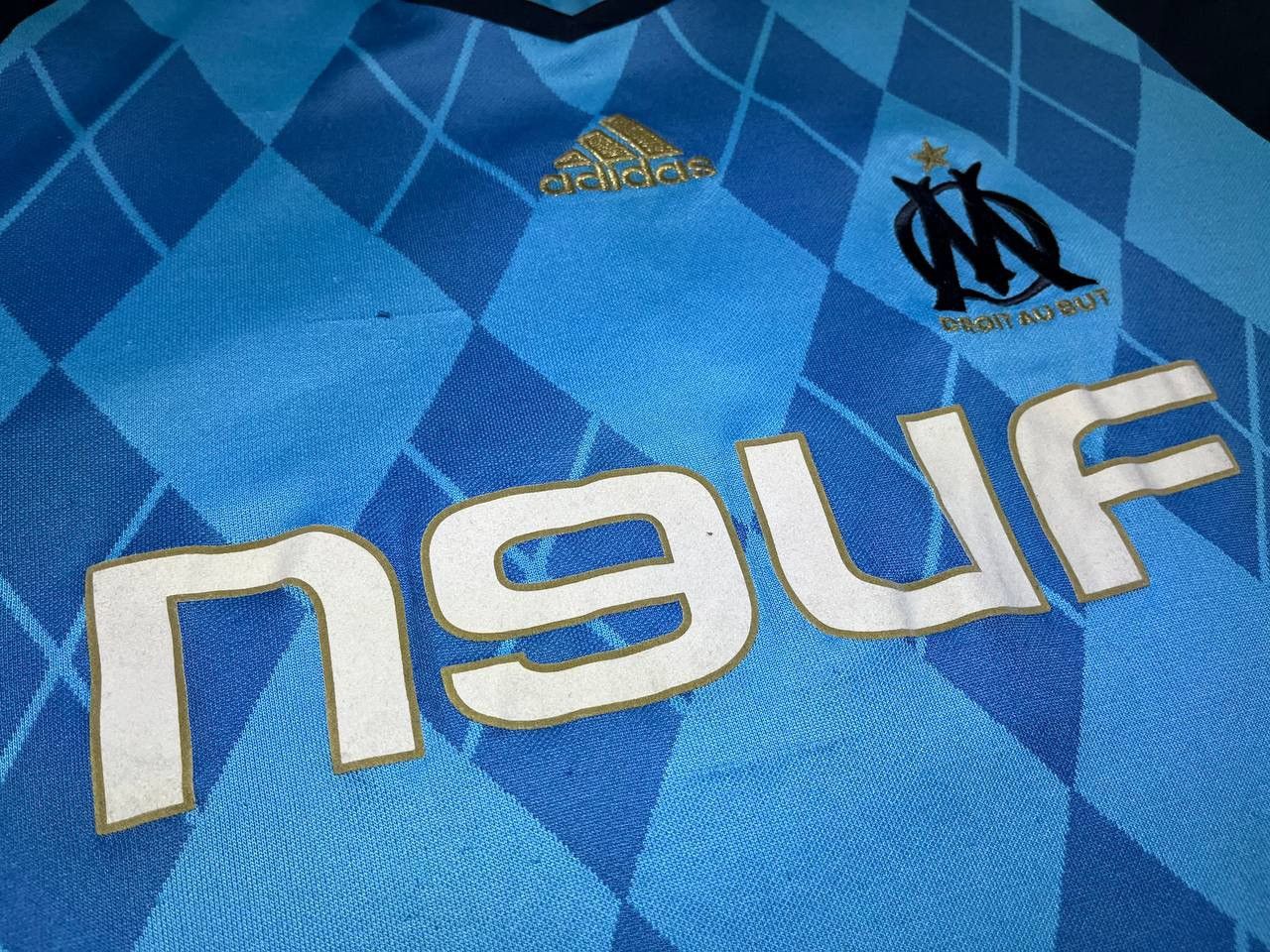 Other Adidas Olympique Marseille 2008-2009 away tee Size US L / EU 52-54 / 3 - 3 Thumbnail