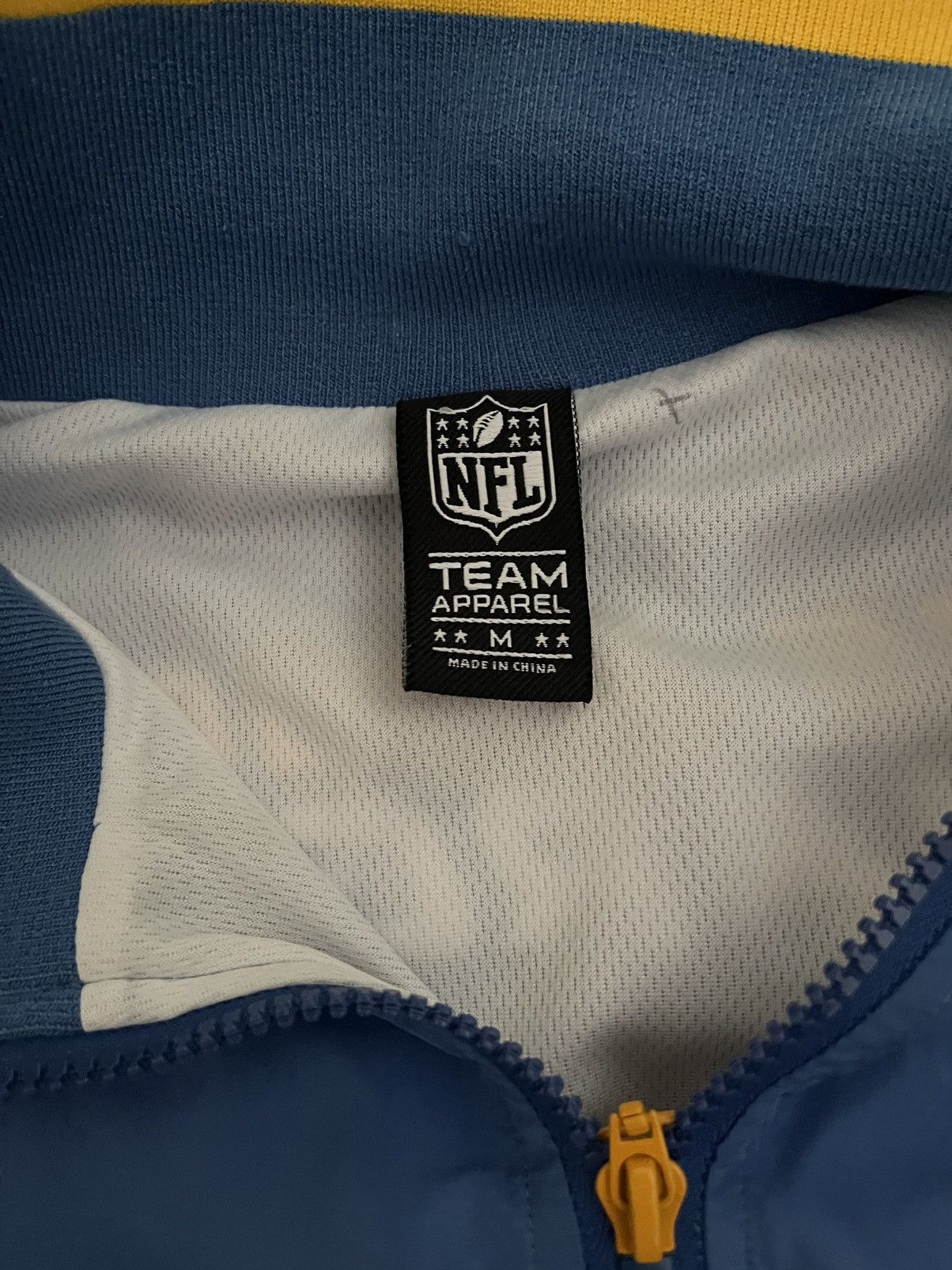 NFL Los Angeles Chargers Windbreaker Quarter Zip Size US M / EU 48-50 / 2 - 2 Thumbnail