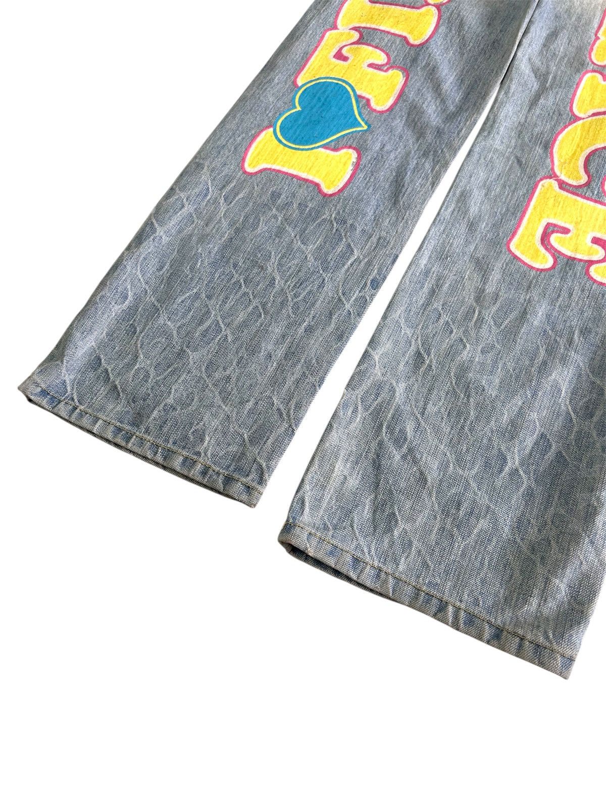 Japanese Brand × Vintage Vintage Japanese CLONE DEVGRU Love Peace Surf Jeans Size US 31 - 7 Thumbnail