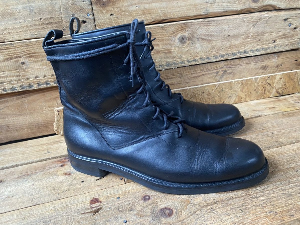 Giuliano Fujiwara × If Six Was Nine Giuano fujiwara x avant black leather combat boots uk 10 Size US 11 / EU 44 - 7 Thumbnail