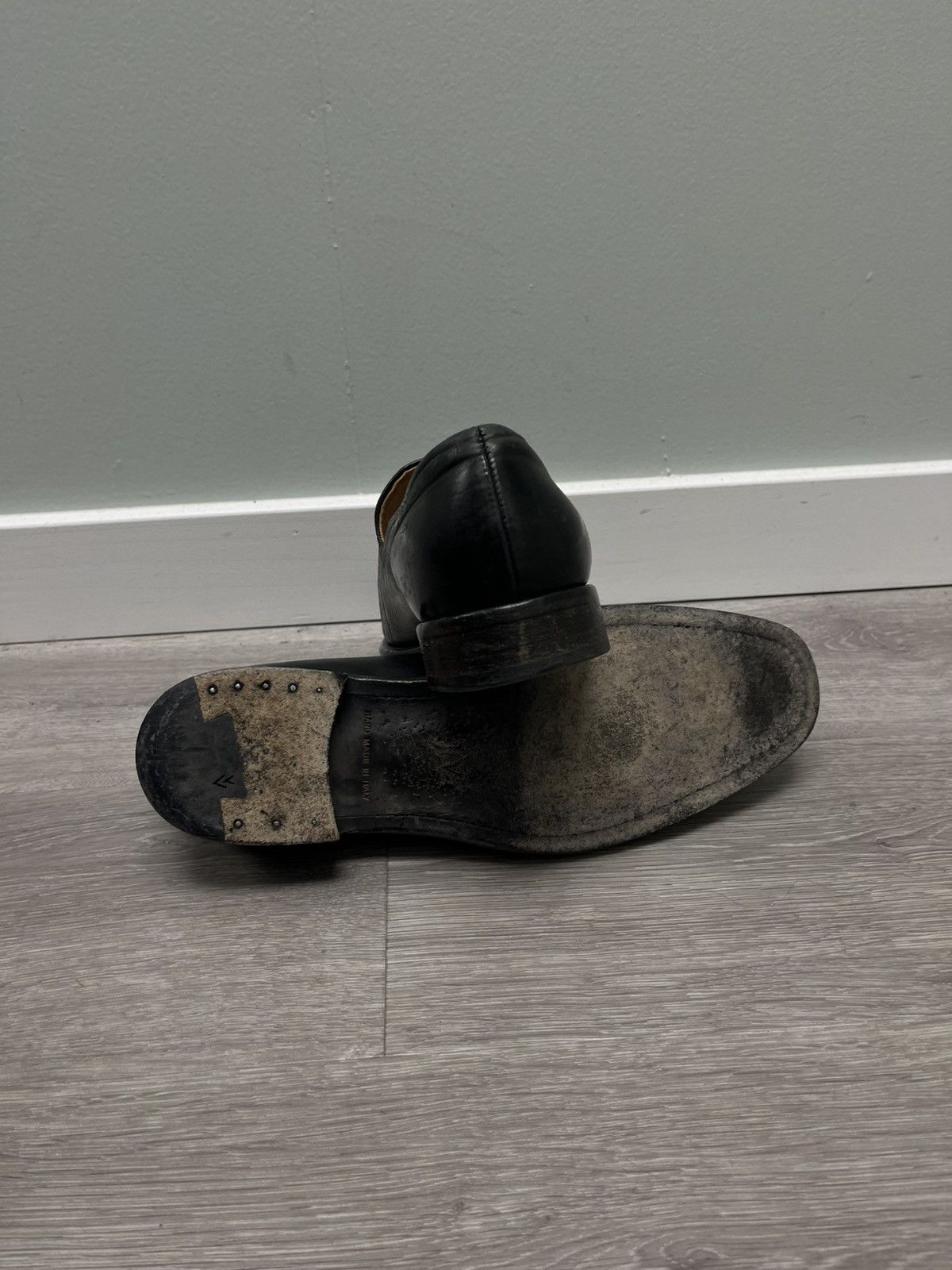 John Varvatos Fleetwood Ghosted Tassle loafer size 10. USA Eu 43 Size US 10 / EU 43 - 12 Thumbnail
