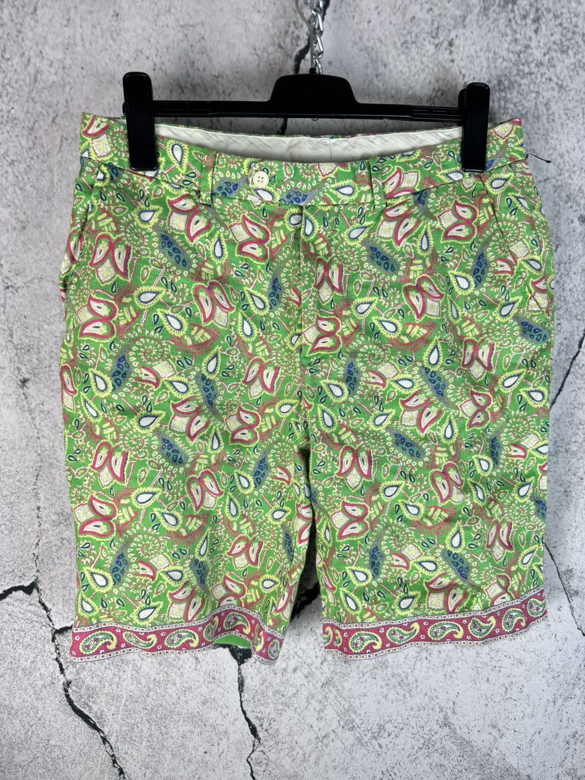 Polo Ralph Lauren Polo Ralph Lauren 100% Linen floral multicolor Shorts Size US 32 / EU 48 - 1 Thumbnail