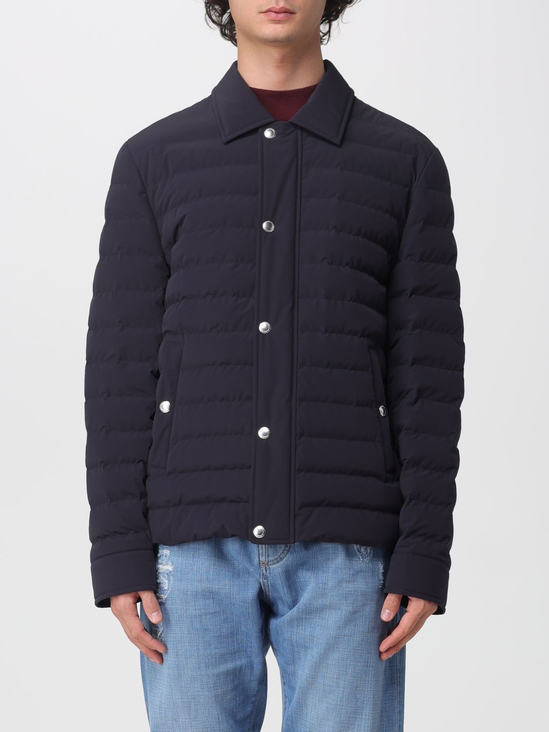 Brunello Cucinelli Brunello Cucinelli Jacket Men Navy Size US XL / EU 56 / 4 - 1 Thumbnail