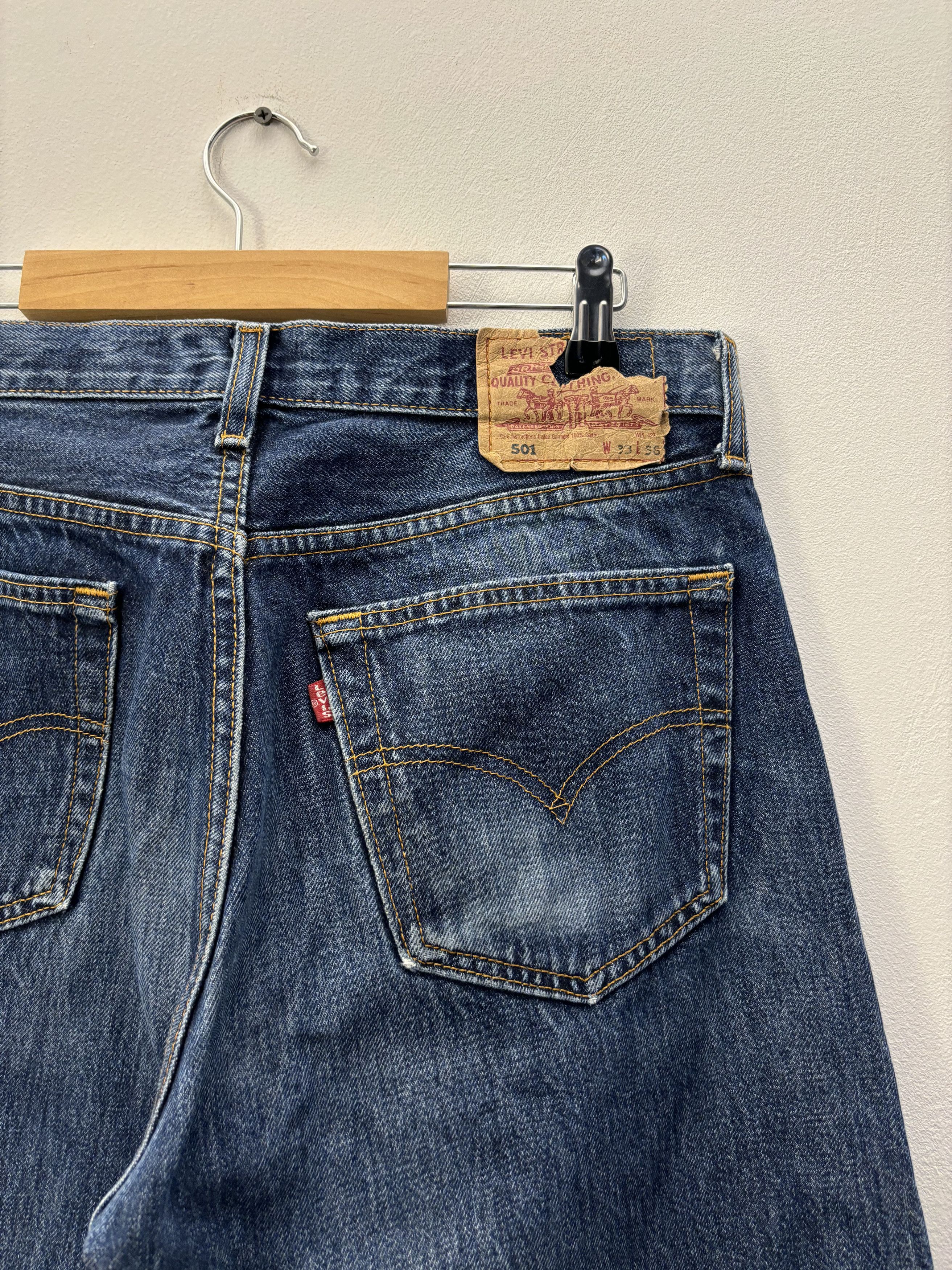 Levi's × Vintage Vintage 90s Levis 501 Jeans Size US 33 - 10 Thumbnail
