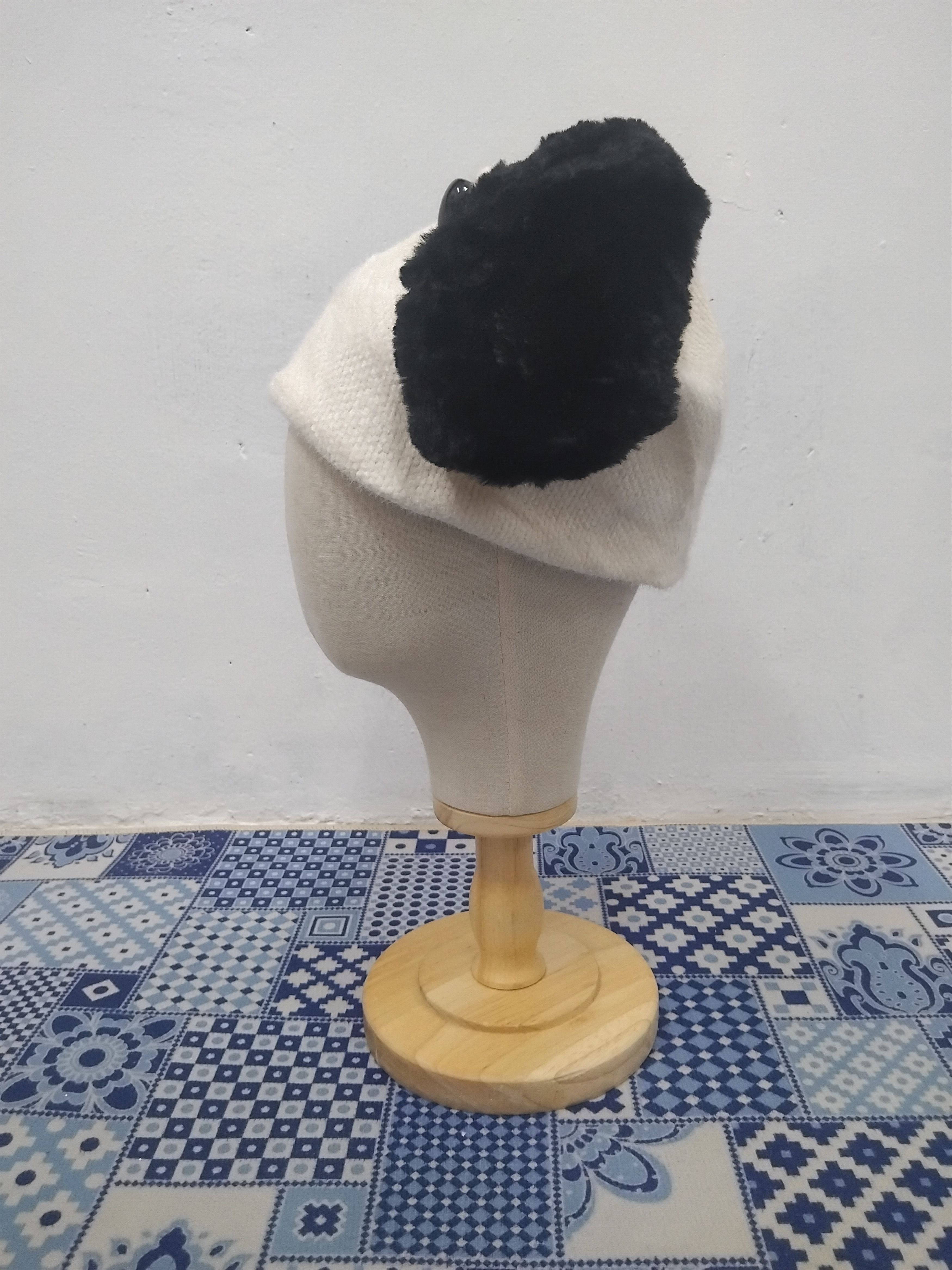 Japanese Brand Bear ear flat beanie Size ONE SIZE - 6 Thumbnail