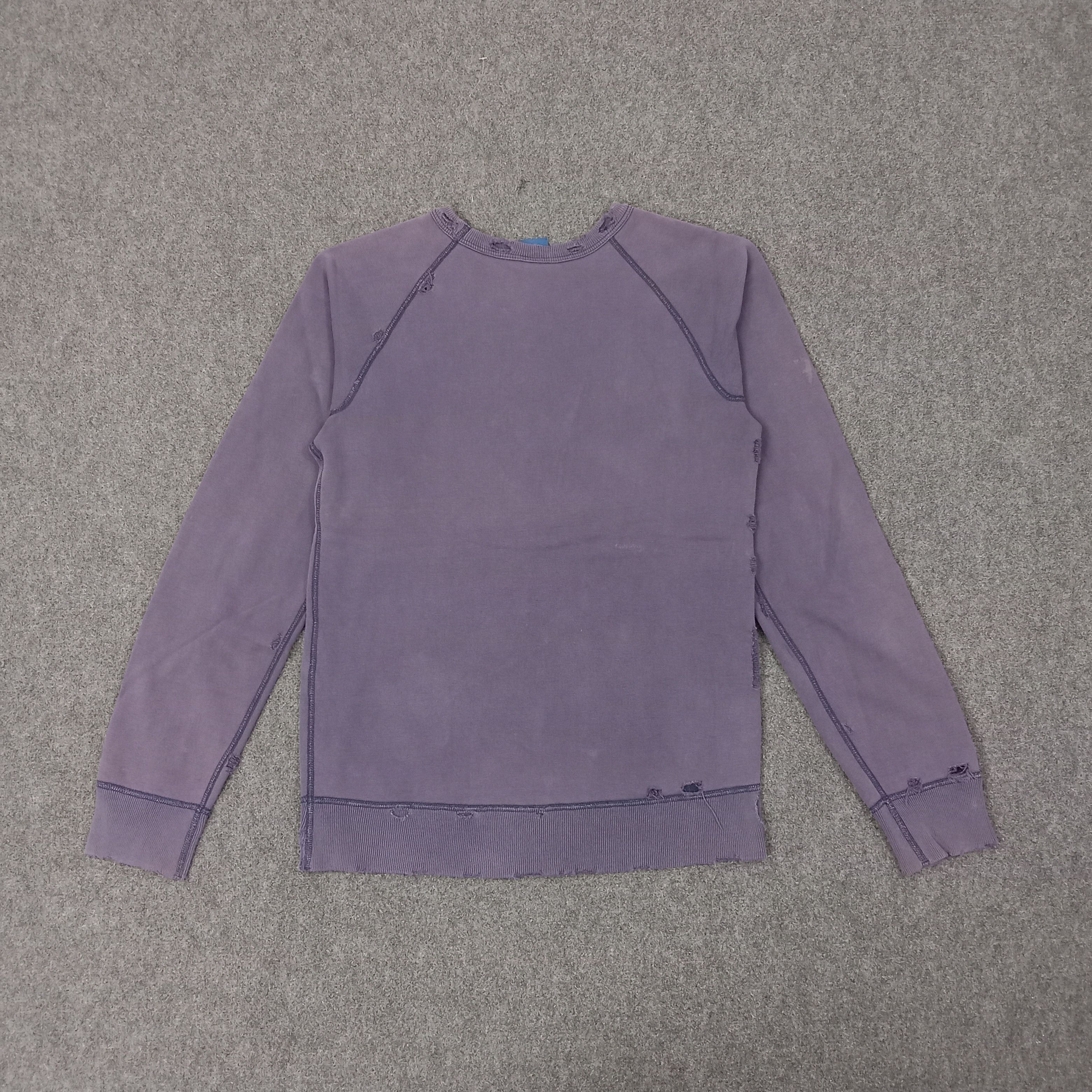 Hysteric Glamour Hysteric Glamour Japanese Distressed Style Sweatshirt C260N1 Size US XS / EU 42 / 0 - 6 Thumbnail