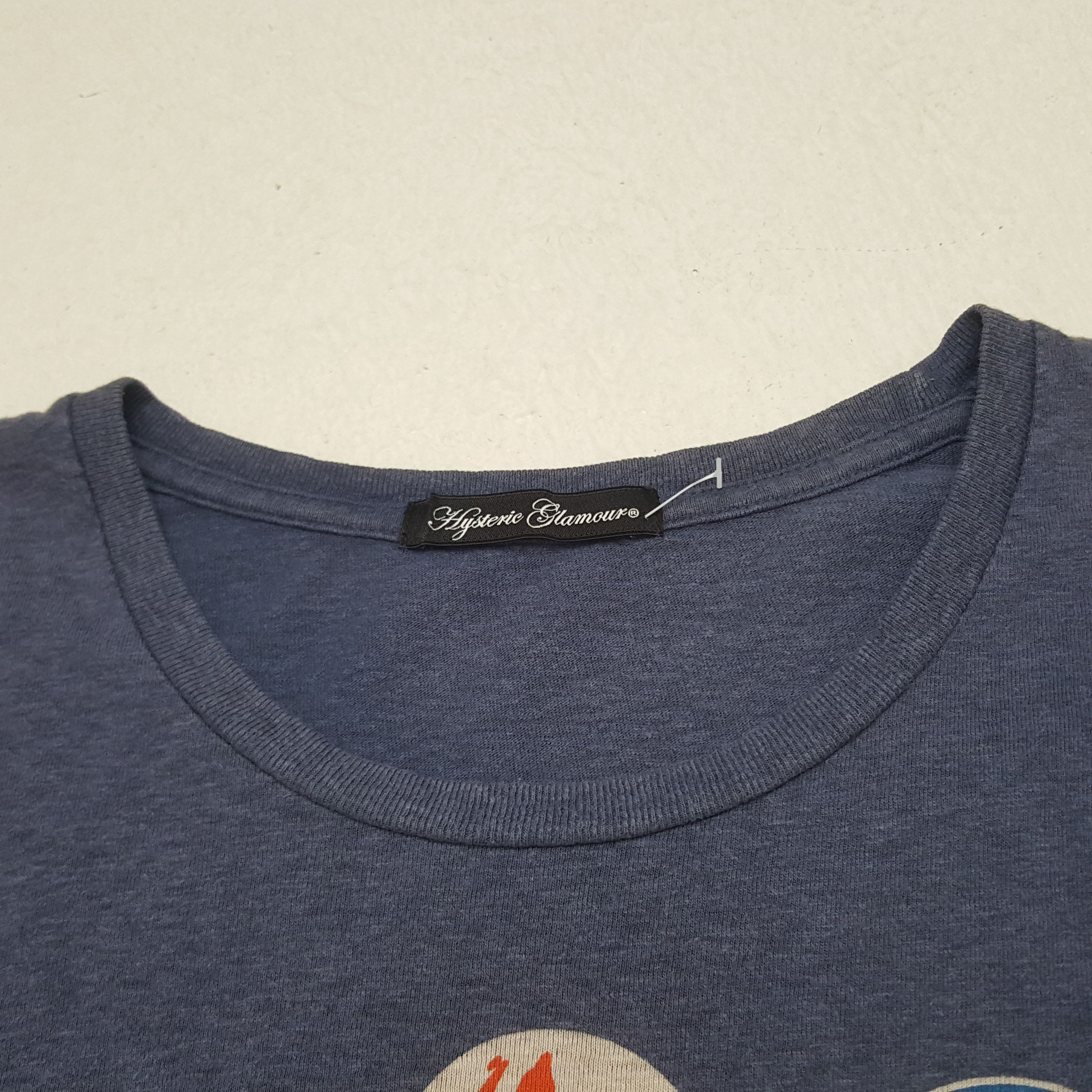Hysteric Glamour × Vintage Vintage Hysteric Glamour Quarter Sleeve Tshirt Size XS / US 0-2 / IT 36-38 - 5 Thumbnail
