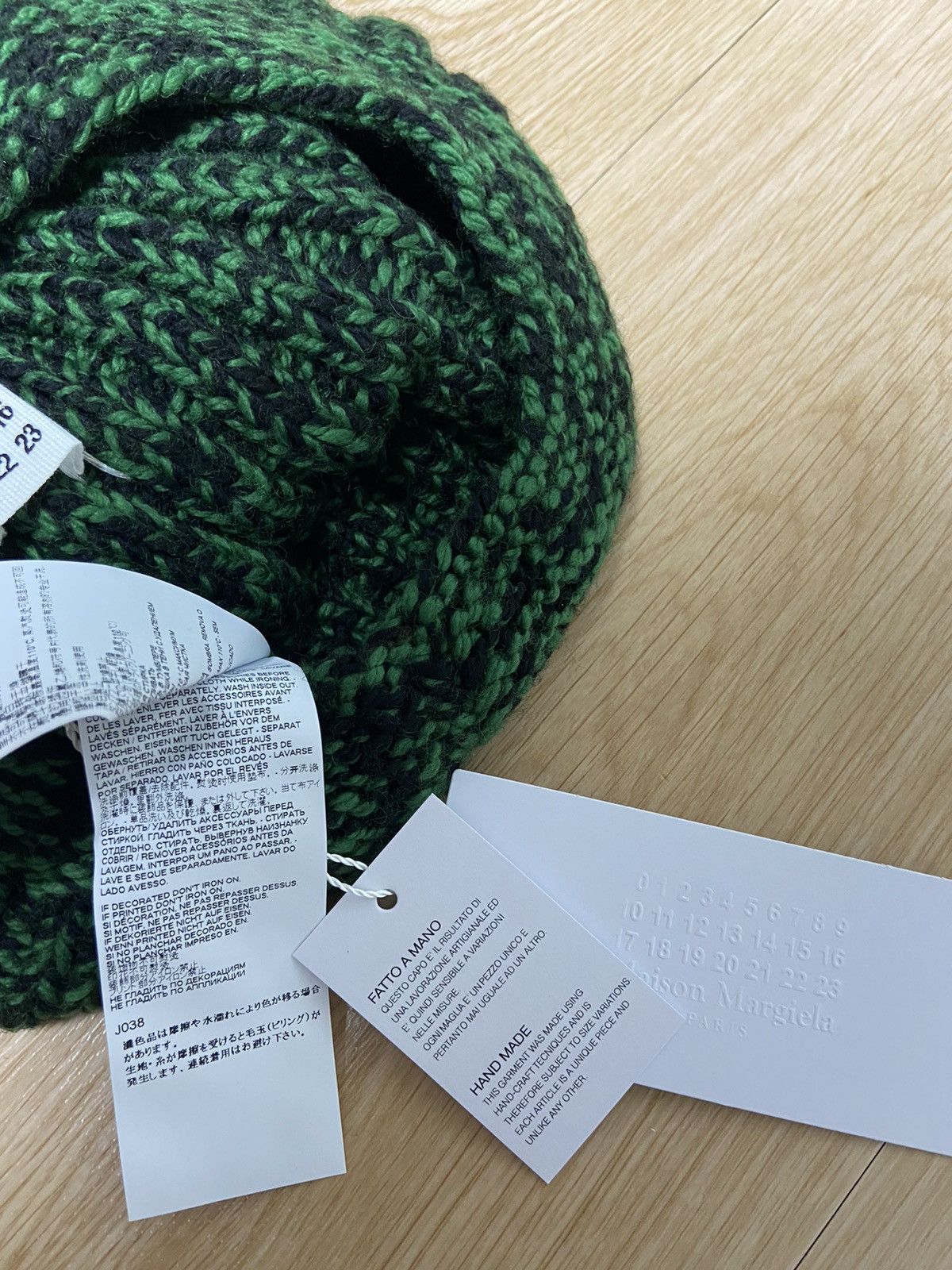 Maison Margiela S Maison Margiela ss21 Wool knit beret hat Size ONE SIZE - 4 Thumbnail