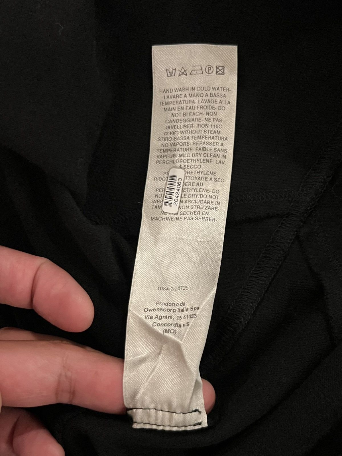 Rick Owens Drkshdw Star sewn long tee shirt Size US XXL / EU 58 / 5 - 6 Thumbnail