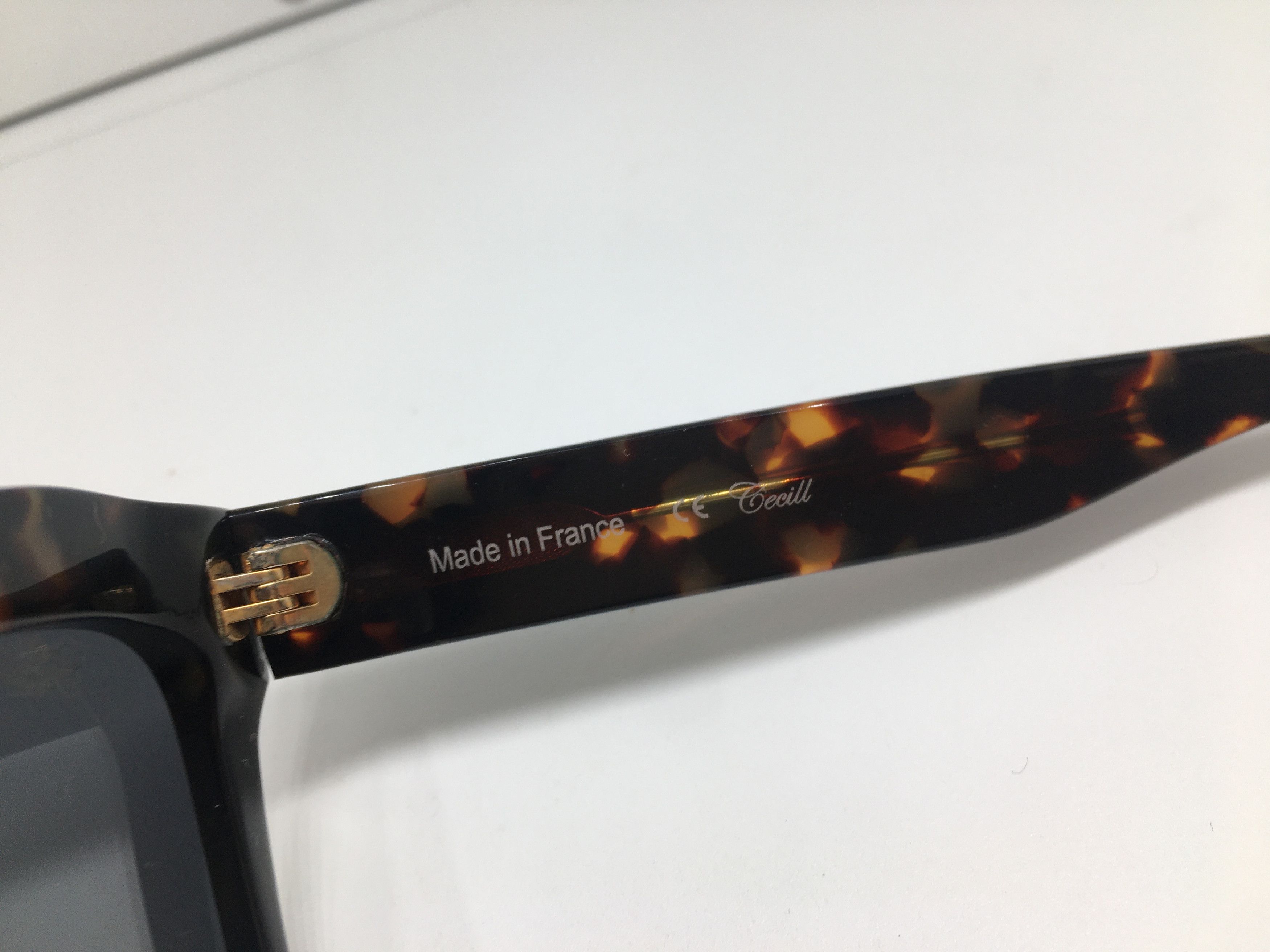 Other Cecill CL5101 Tortoise Sunglasses Frame France Size ONE SIZE - 4 Thumbnail