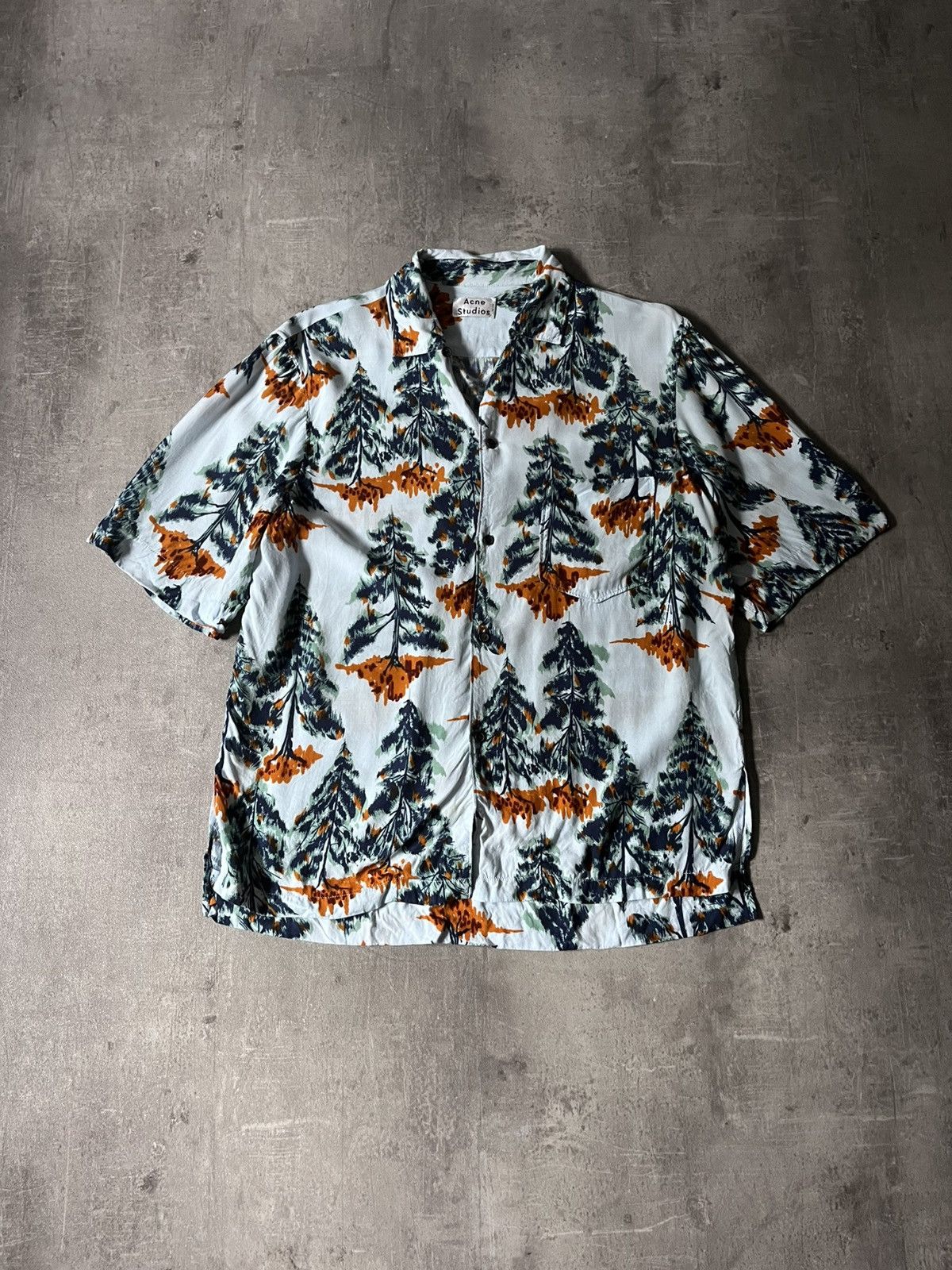 Acne Studios Acne Studios Simon Pine Vacation shirt multicolor Size US M / EU 48-50 / 2 - 1 Thumbnail