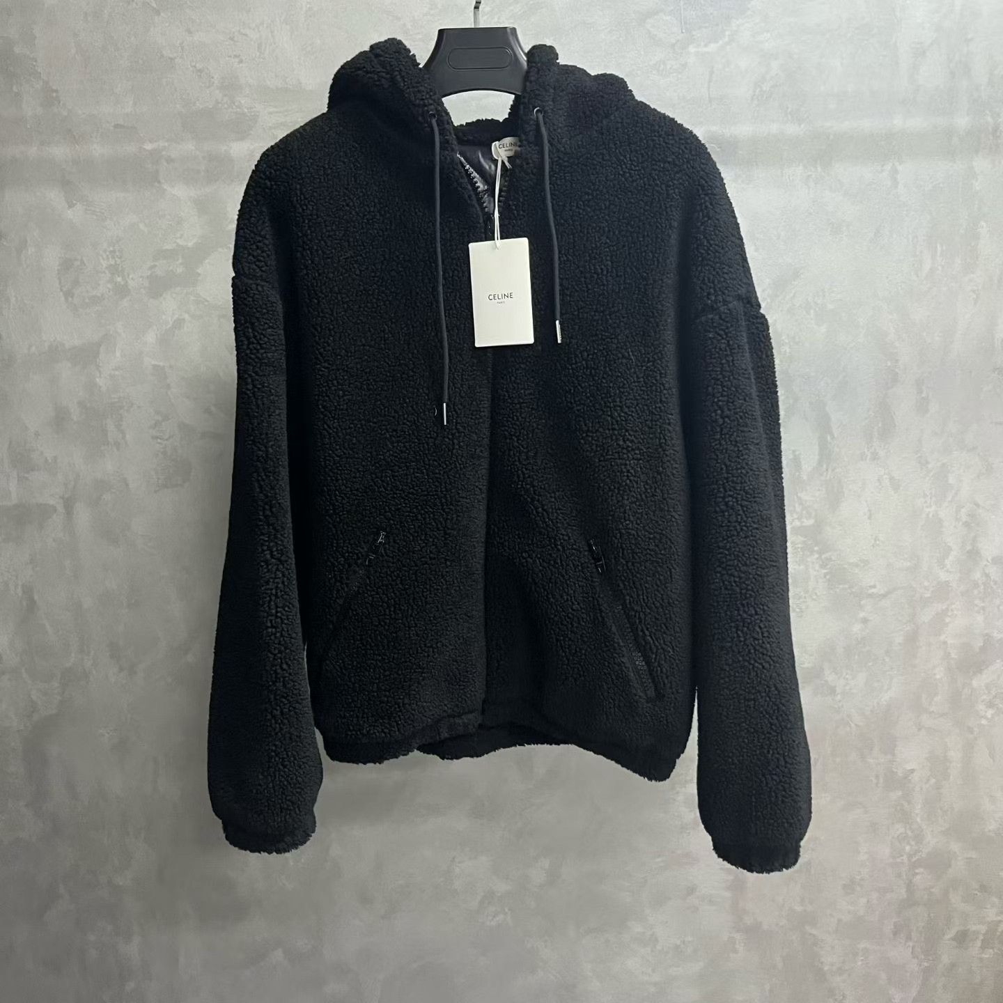 Celine Celine Black Hoodie s Men Size US S / EU 44-46 / 1 - 1 Thumbnail