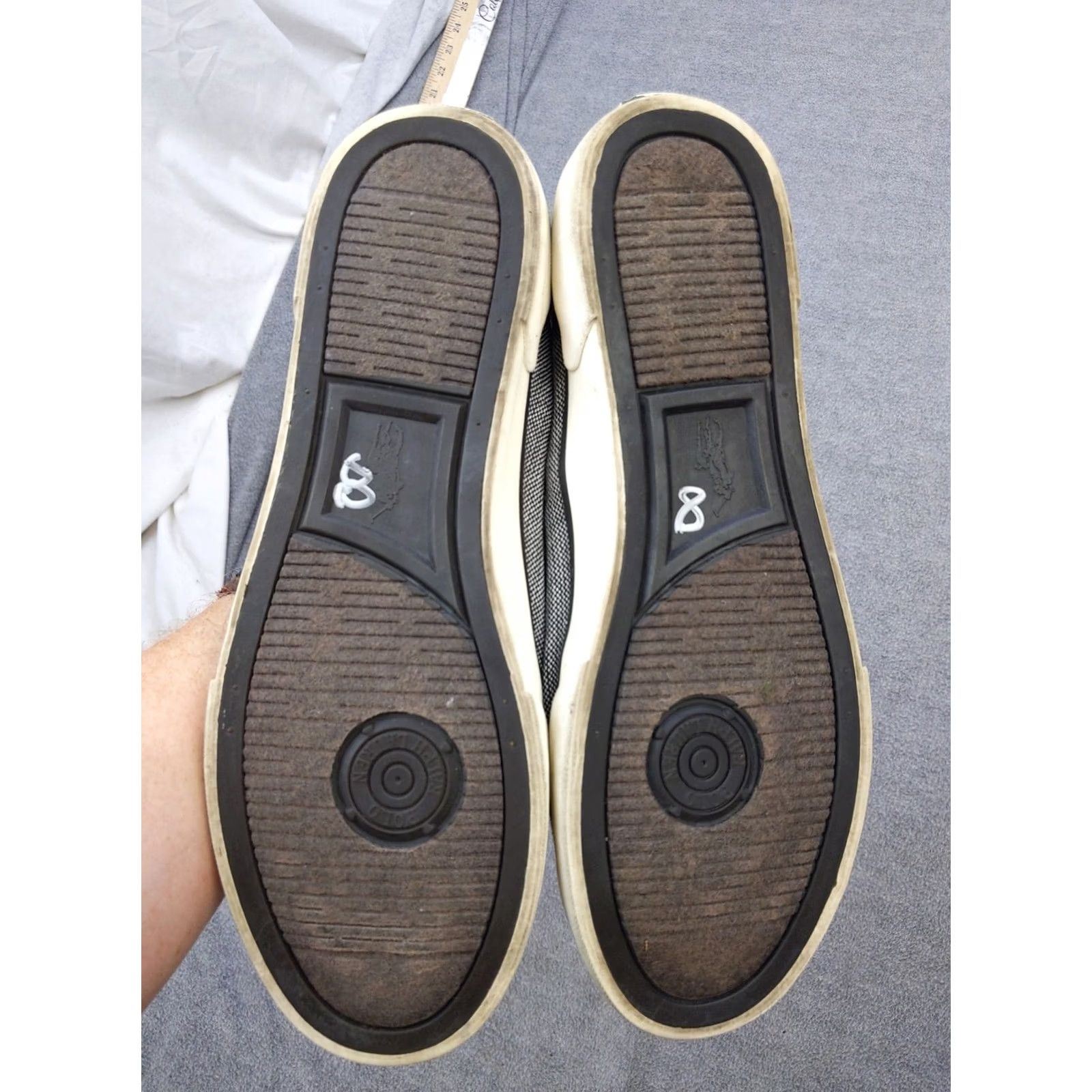 Polo Ralph Lauren Polo Ralph Lauren Shoes Mens 11 Black Gray Canvas Boat Deck Casual Sneakers Mens Size 11 Gray Black Boat Shoe Style Polo Ralph Lauren Vaughn Size US L / EU 52-54 / 3 - 7 Thumbnail