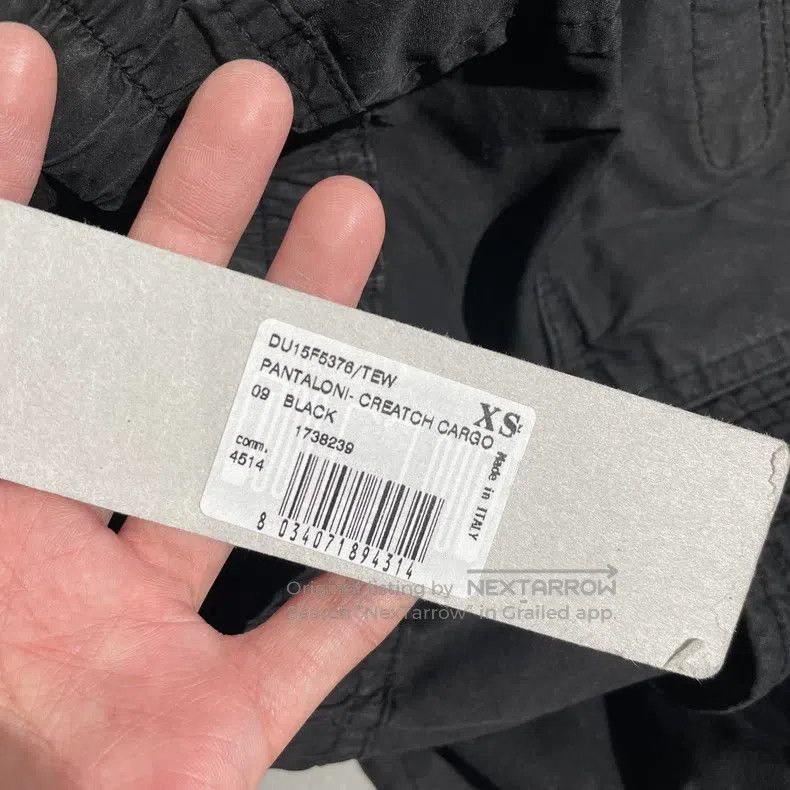 Rick Owens RICK OWENS size XS Double Ring Cargo Pants Size US 27 - 5 Thumbnail