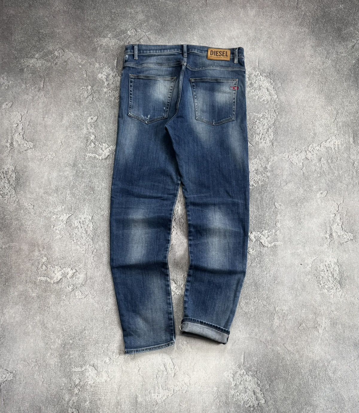 Diesel Diesel 31/34 D-Fining denim pants jeans trousers distressed Size US 31 - 1 Thumbnail
