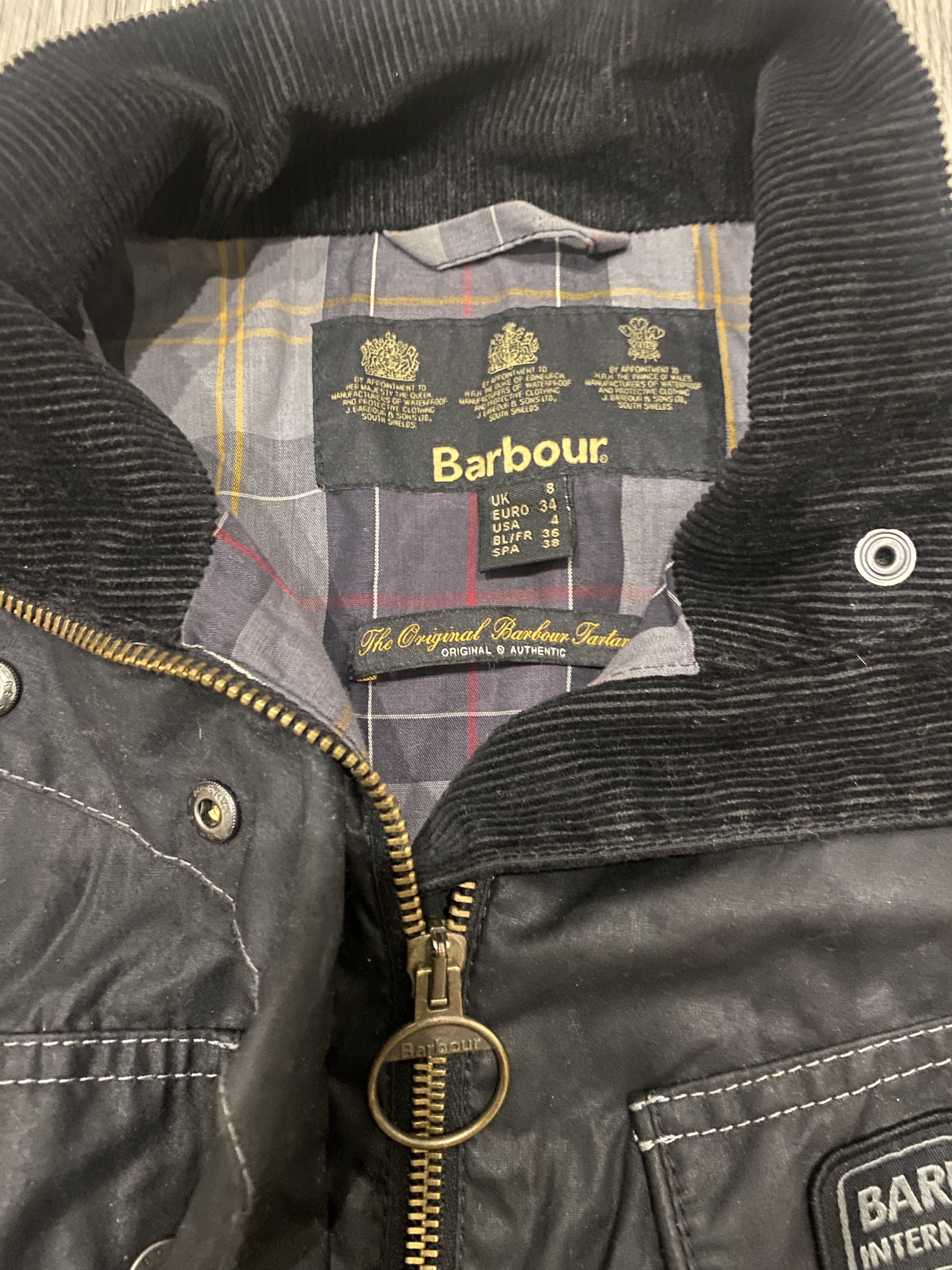 Barbour Barbour International Waxed Antique National Jacket Size S / US 4 / IT 40 - 6 Thumbnail