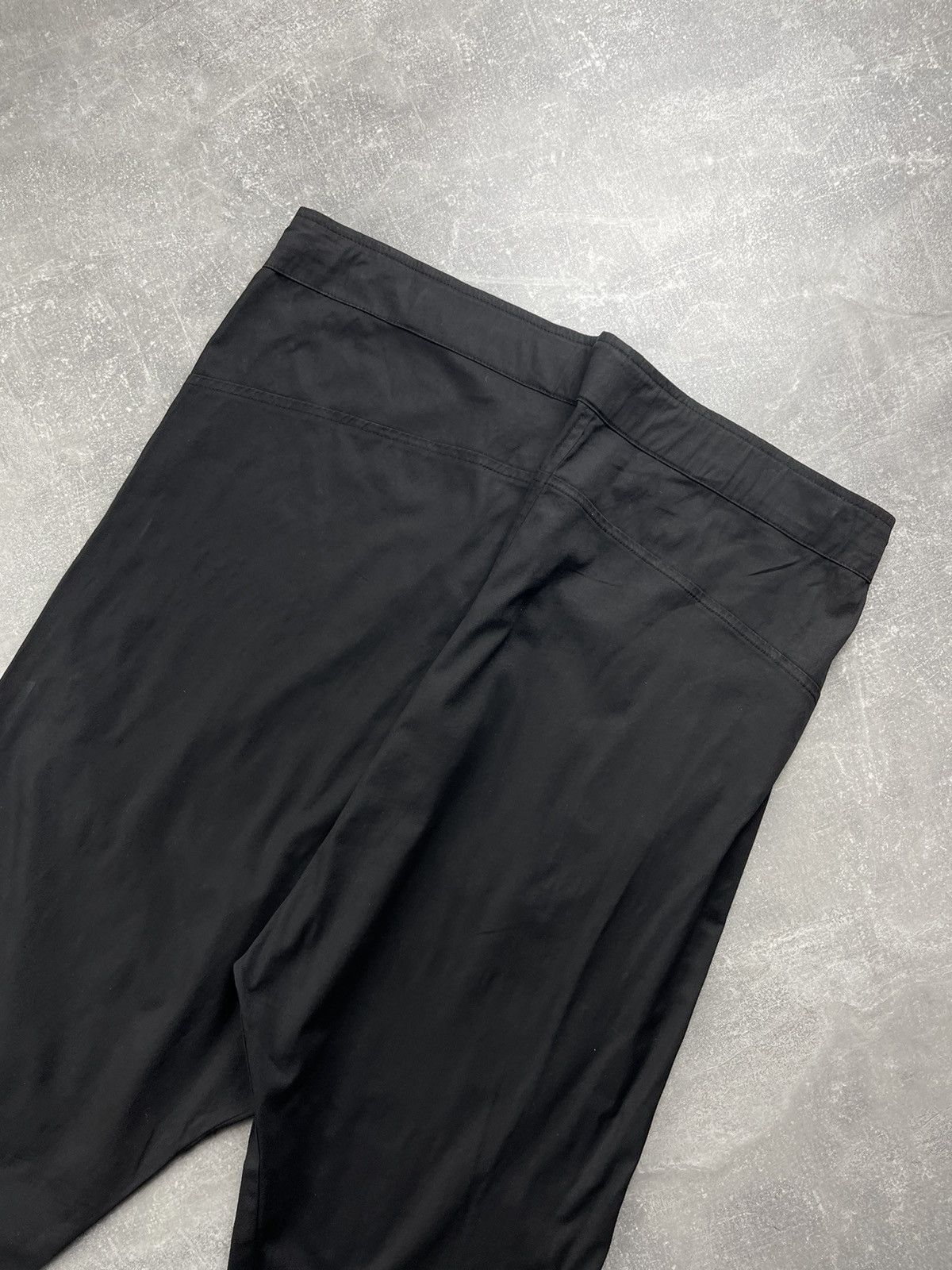 Other Avant Garde I M Brian IMB Drawstring Relaxed Pants Black Size US 33 - 9 Thumbnail