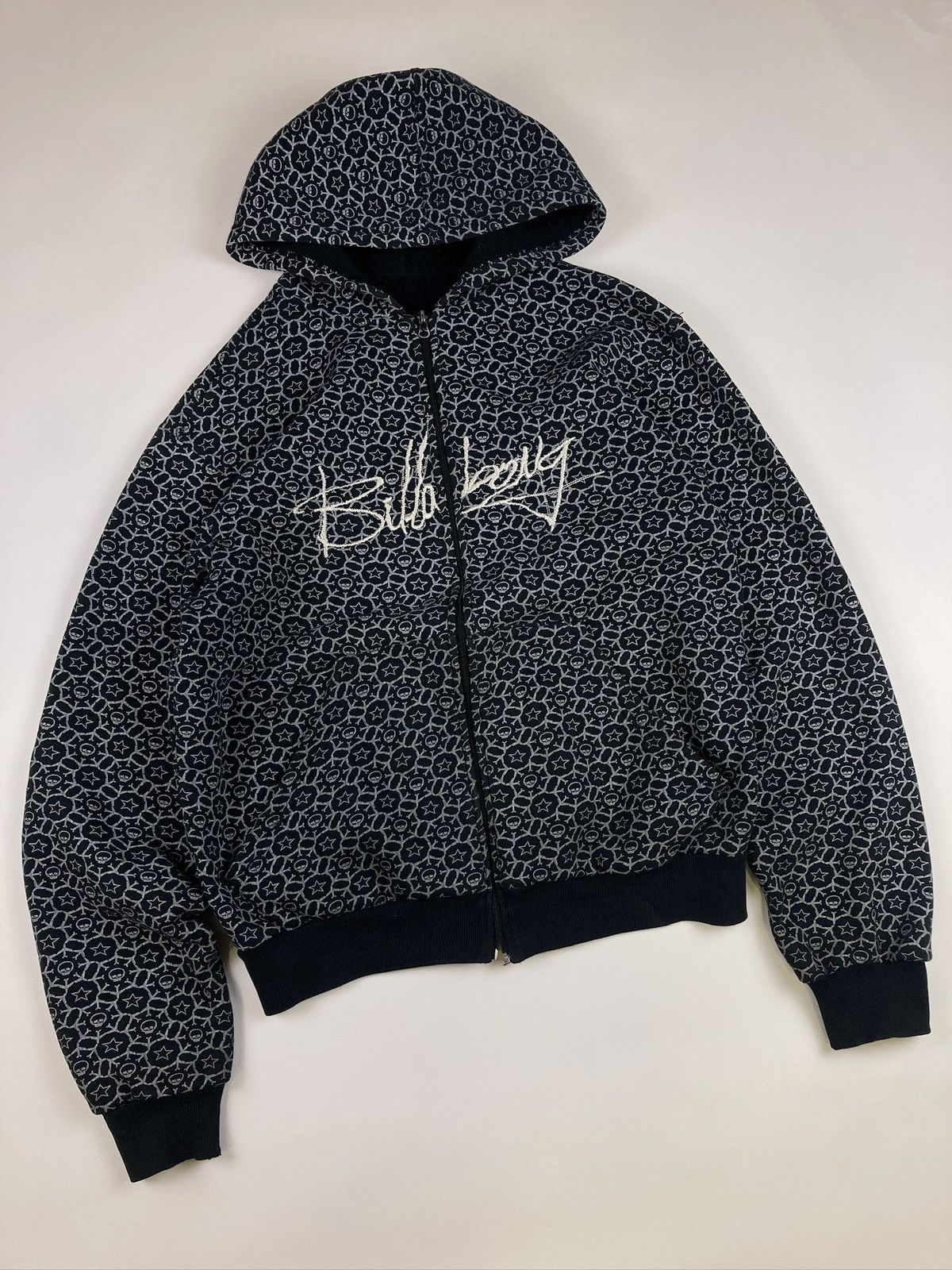 All Over Print Zip Up Hoodie | Grailed