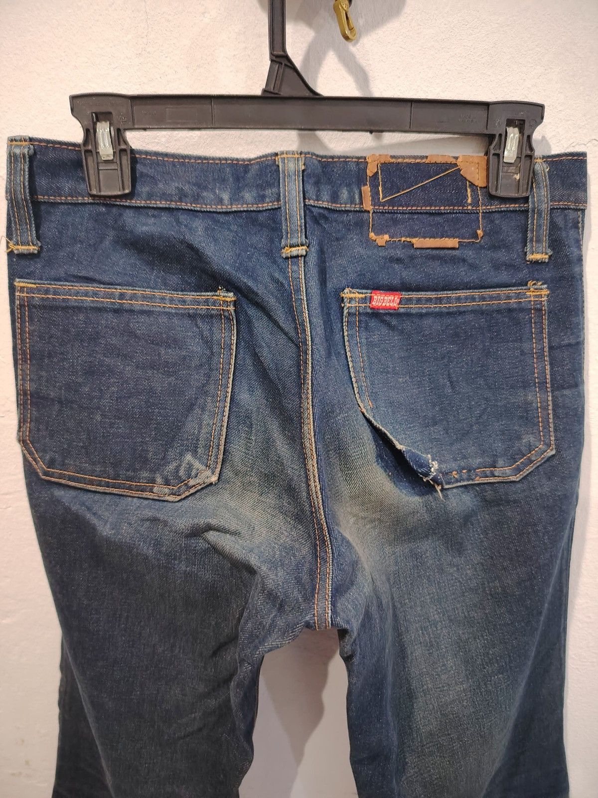 Japanese Brand Distressed dark blue japan jeans Size 30" / US 8 / IT 44 - 5 Thumbnail
