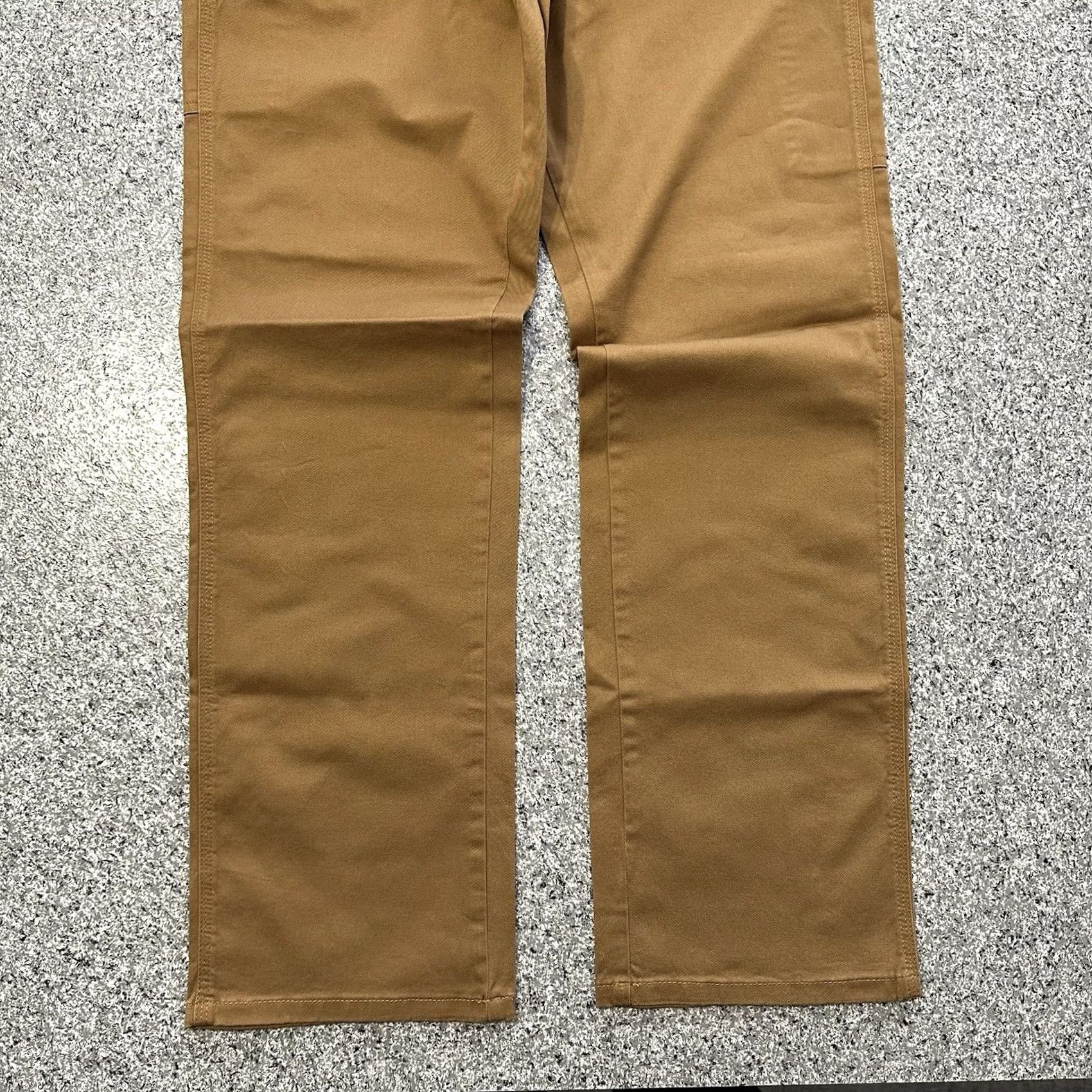 Dickies Dickies Carpenter Pants Womens 29 31 Brown Relaxed High Rise Utility Stretch Twill Cotton Spandex Pants Women Size 28" / US 6 / IT 42 - 3 Thumbnail