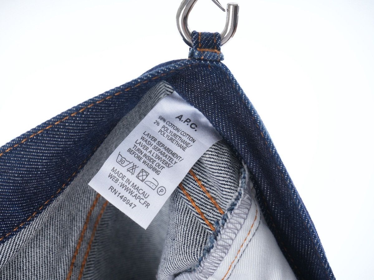A.P.C. Apc A.P.C. Petit Standard Indigo Jeans Denim w33 Size US 33 - 7 Thumbnail