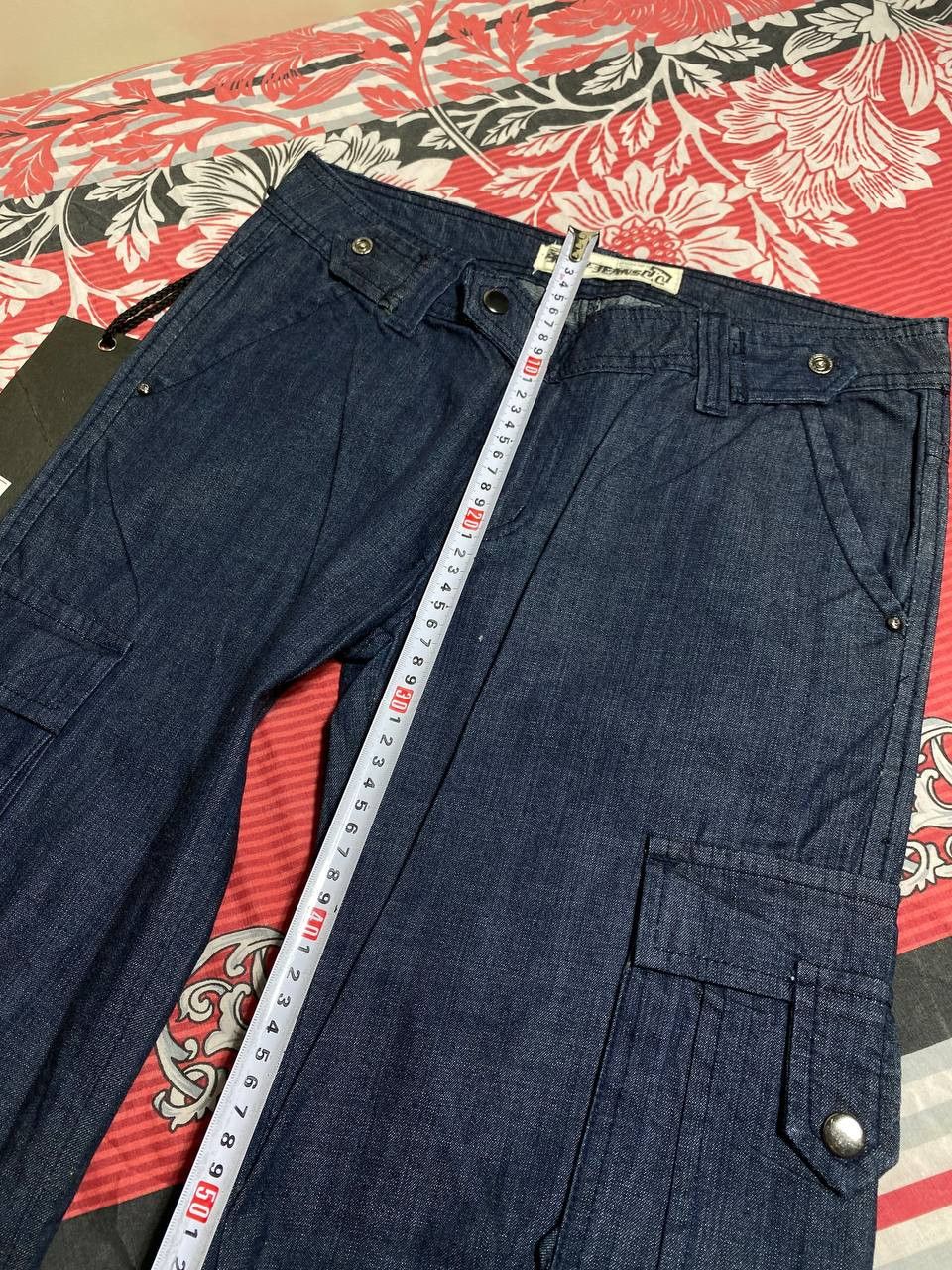 Japanese Brand Crazy Crash Dirty Baggy Faded Jean Japan Avant Garde Style Size US 29 - 14 Thumbnail