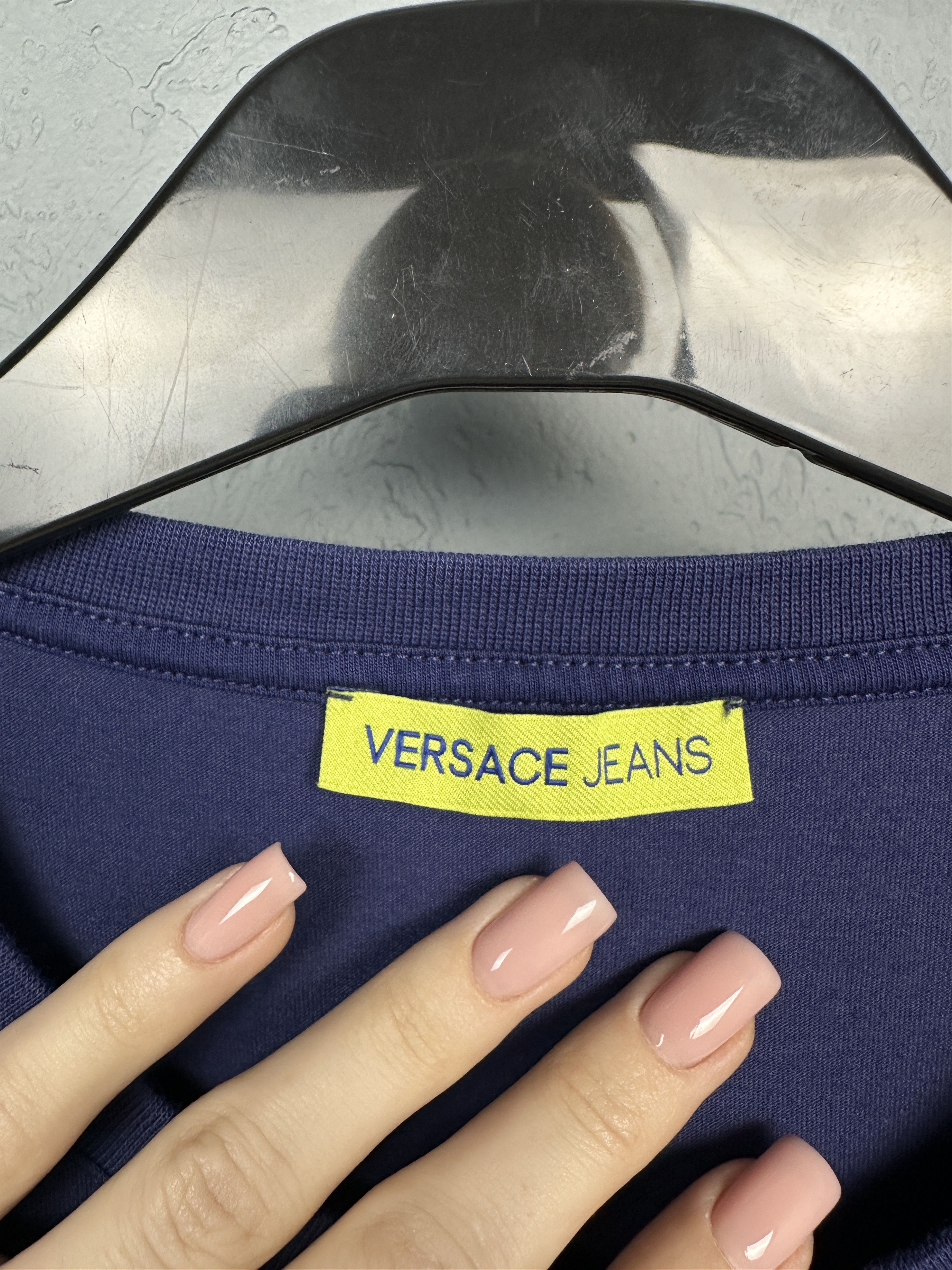 Versace Versace Jeans Mens Crew Neck T-Shirt Size US M / EU 48-50 / 2 - 4 Thumbnail