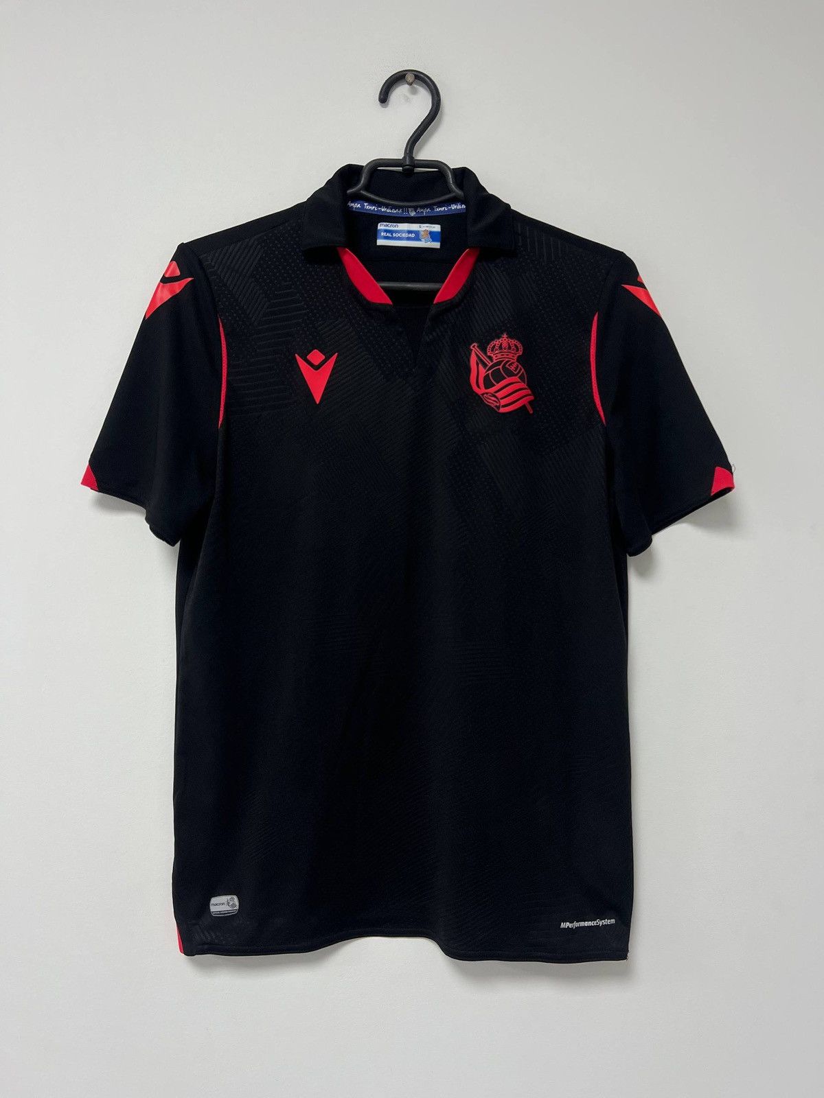 Macron Vintage Real Sociedad 2020/2021 Away Football Shirt Macron S Size US S / EU 44-46 / 1 - 1 Thumbnail