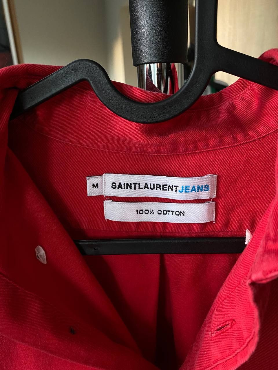 Vintage × Yves Saint Laurent Vinatge Yves Saint Laurent Shirt 90's Overshirt Luxury Size US M / EU 48-50 / 2 - 7 Thumbnail