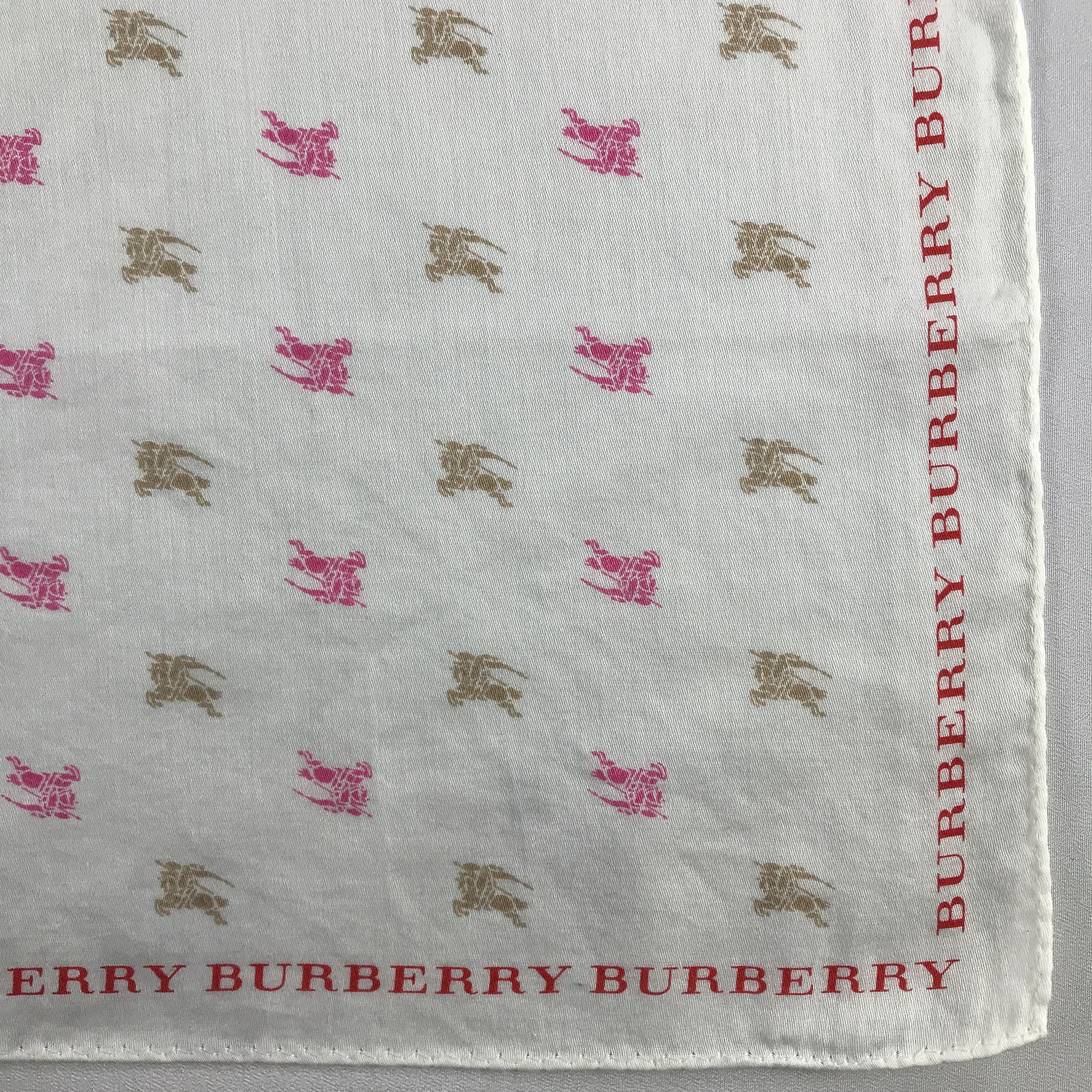 Burberry Burberry Handkerchief / Bandana / Neckerchief C715 Size ONE SIZE - 5 Thumbnail