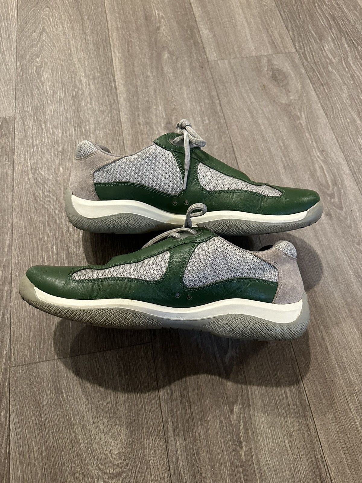 Prada Vintage Green Prada Cups Size US 9 / EU 42 - 3 Thumbnail