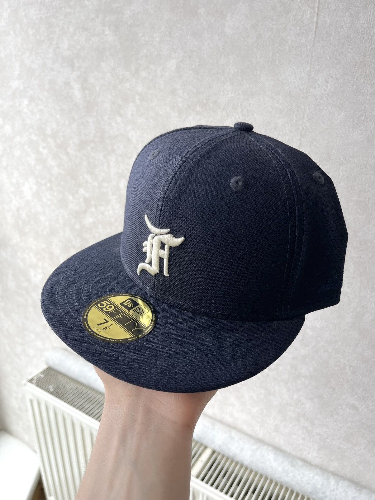Fear of God × New Era Fear of god fitted black 7 1/2 grey