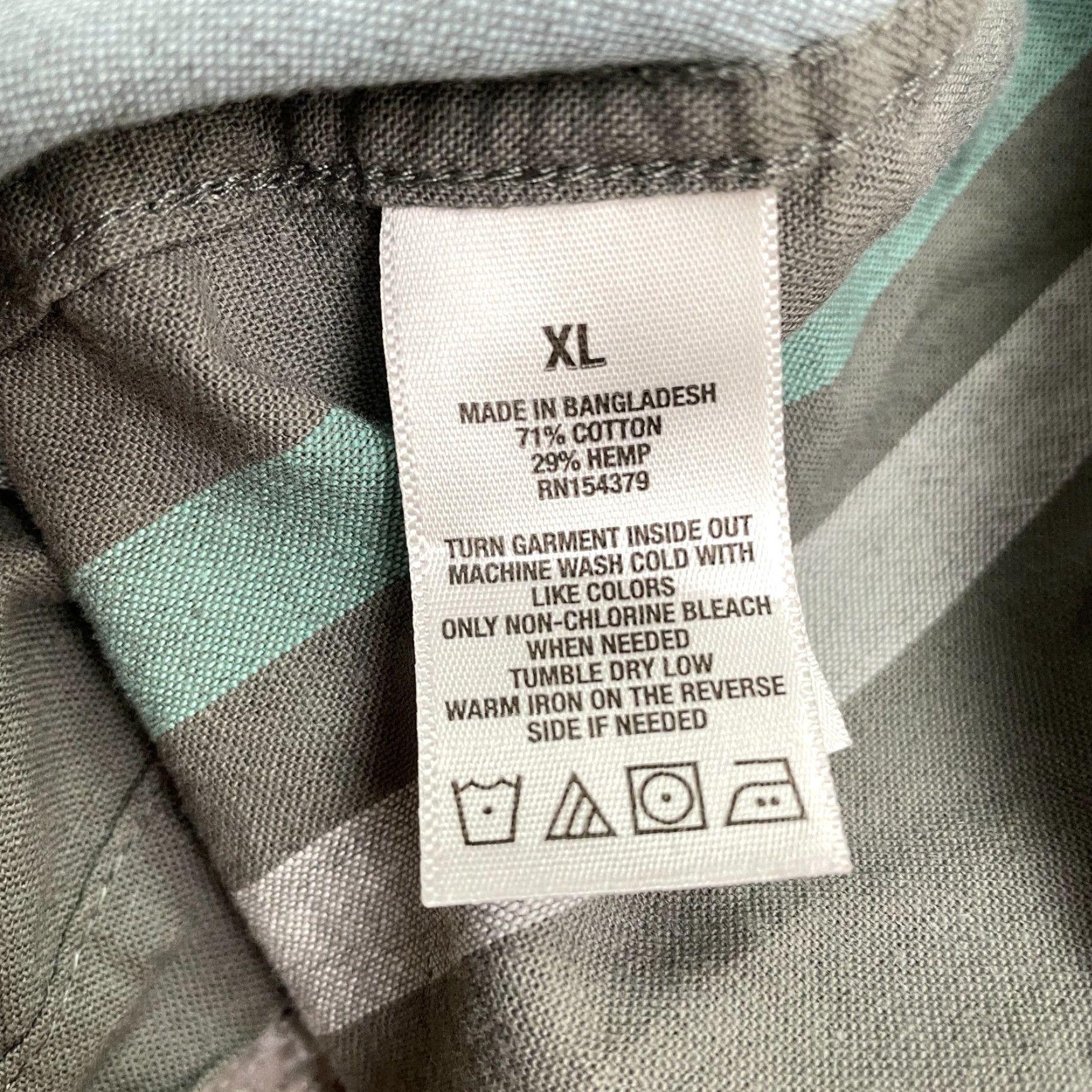 Aeropostale Aeropostale Shirt Mens XL Multicolor Plaid Short Sleeve Button-Down Cotton Hemp Lightweight Casual Outdoor Size US XL / EU 56 / 4 - 5 Thumbnail