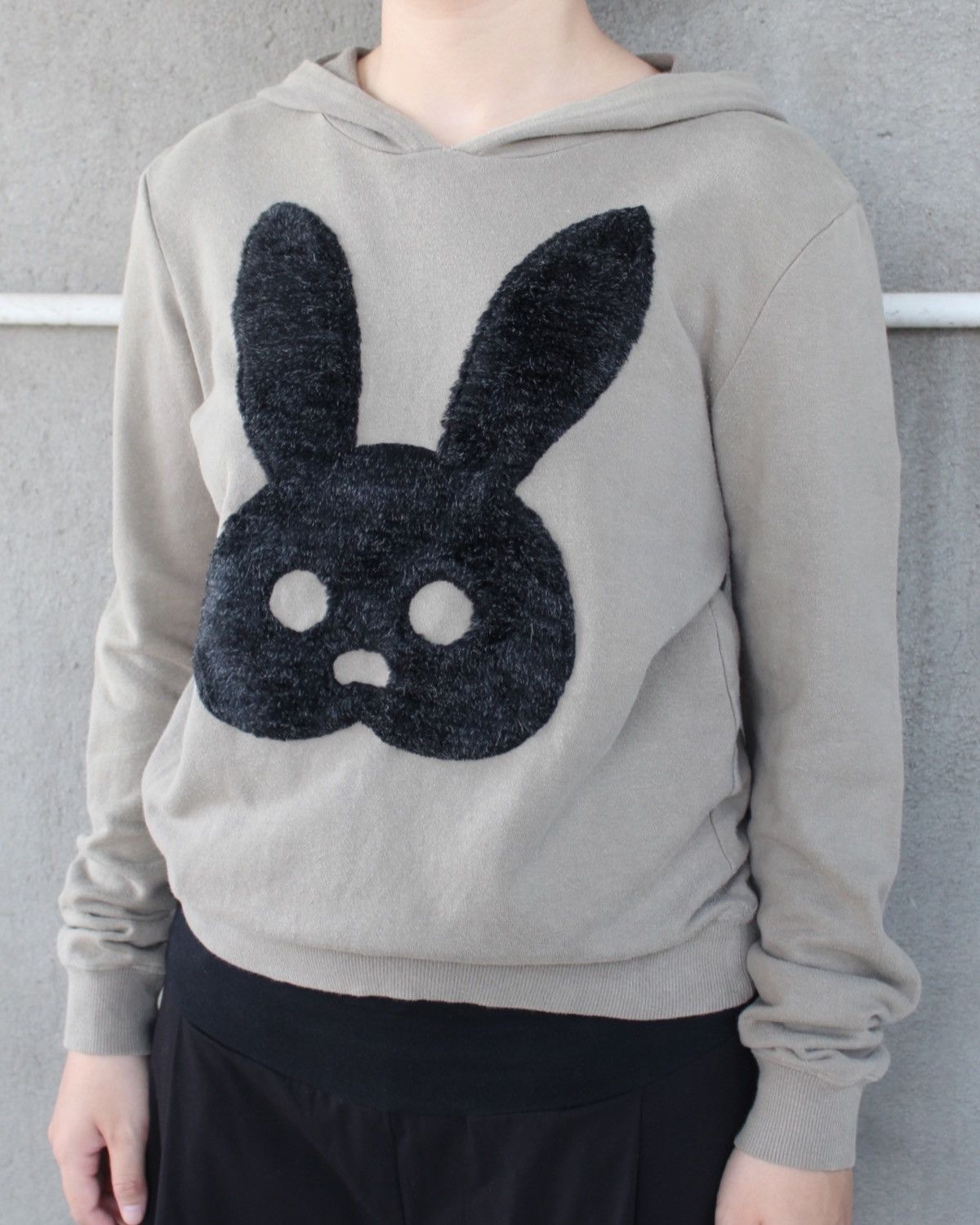 Ne-Net AW2008 NÉ-NET DESIGNED BY KAZUAKI TAKASHIMA RABBIT MASK HOOD Size M / US 6-8 / IT 42-44 - 5 Thumbnail