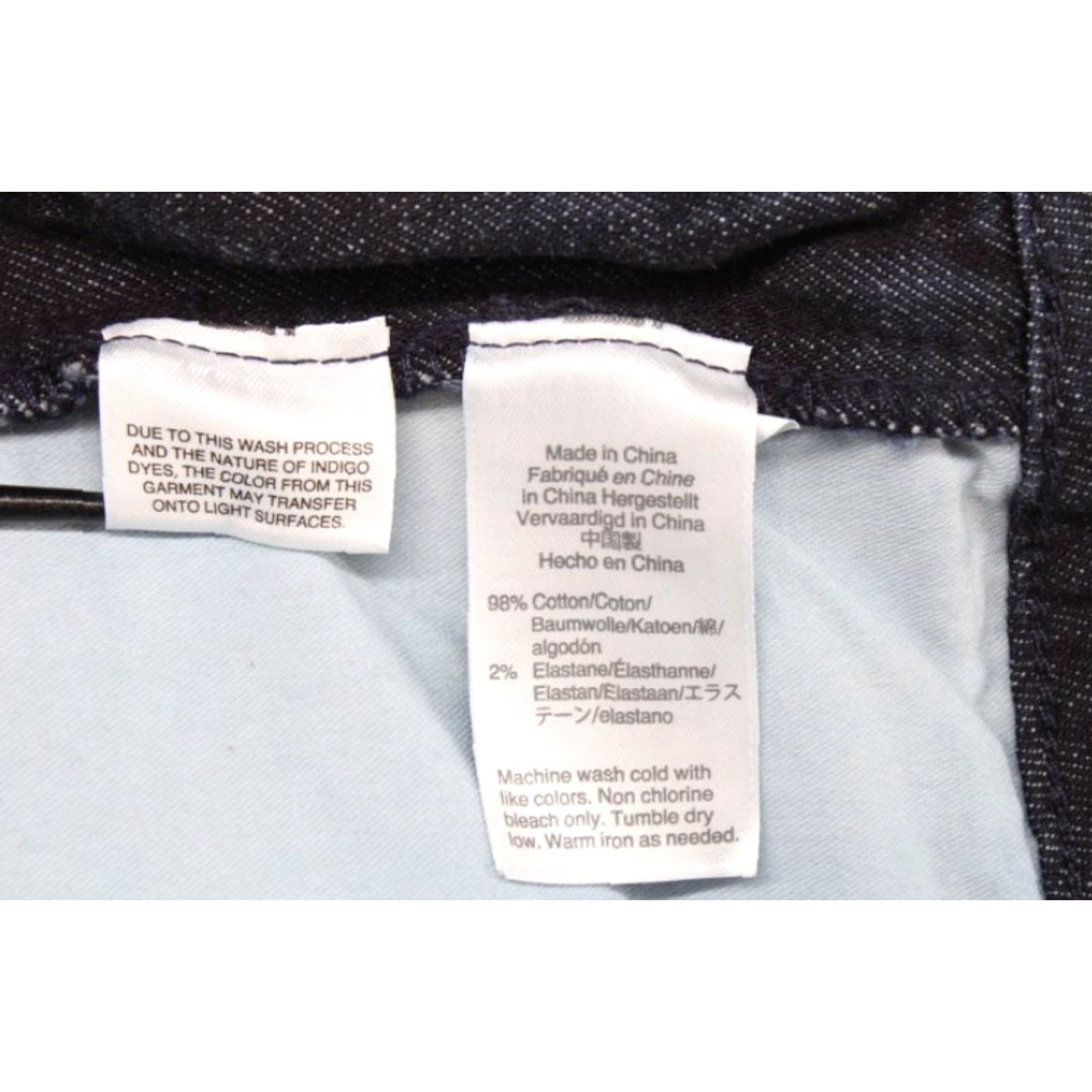 J.Crew J. Crew Wide Leg Baggy Trouser Jeans Women 32 Dark Blue Cotton Blend Denim Zip Relaxed Regular Blue 90s? Size 24" / US 00 / IT 34 - 5 Thumbnail