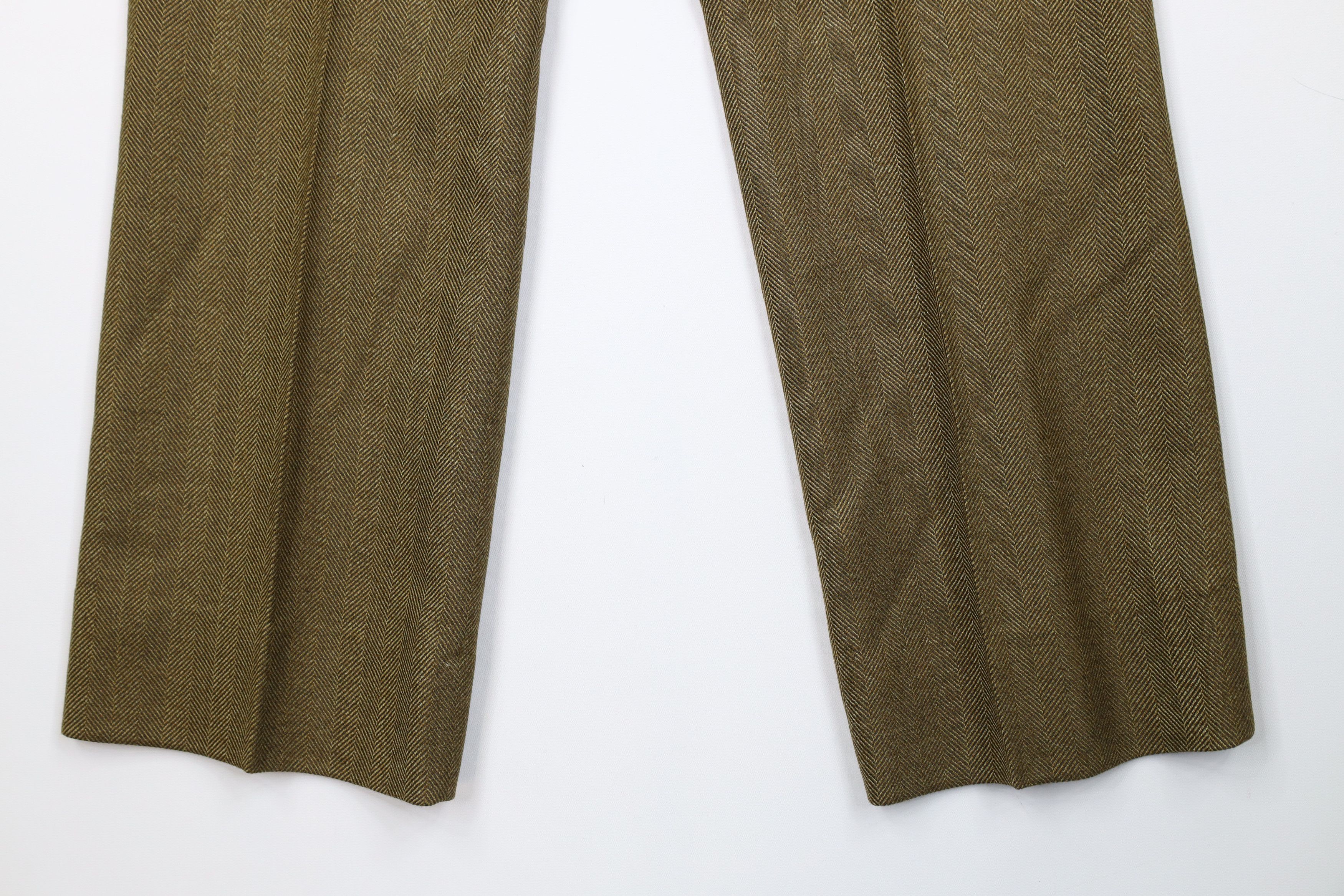 Vintage Vintage 70s Streetwear Herringbone Wide Leg Chino Pants USA Size US 30 / EU 46 - 10 Thumbnail