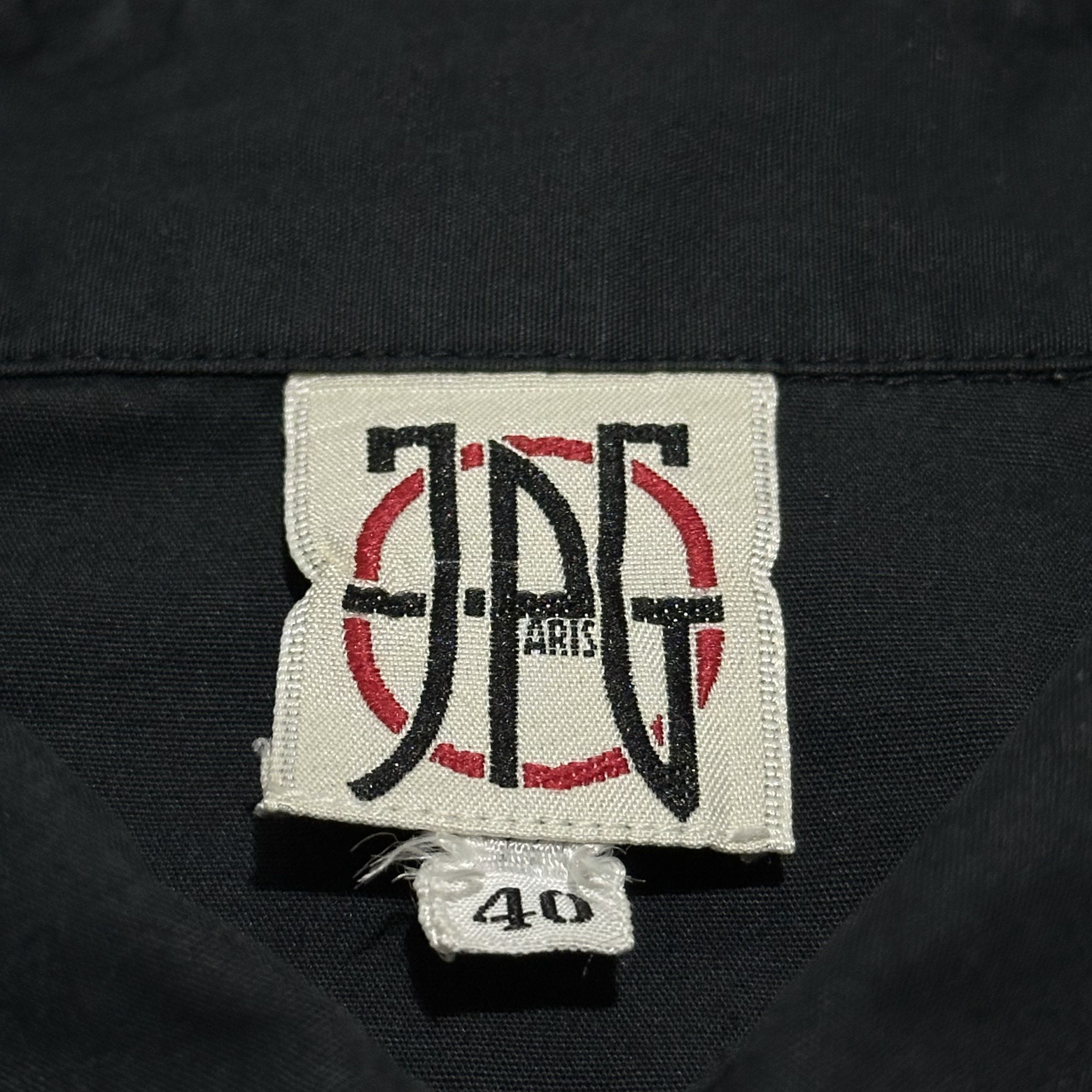 Jean Paul Gaultier Vintage 90’s Jean Paul Gaultier JPG Nilon Button Shirts Size US XXS / EU 40 - 5 Thumbnail