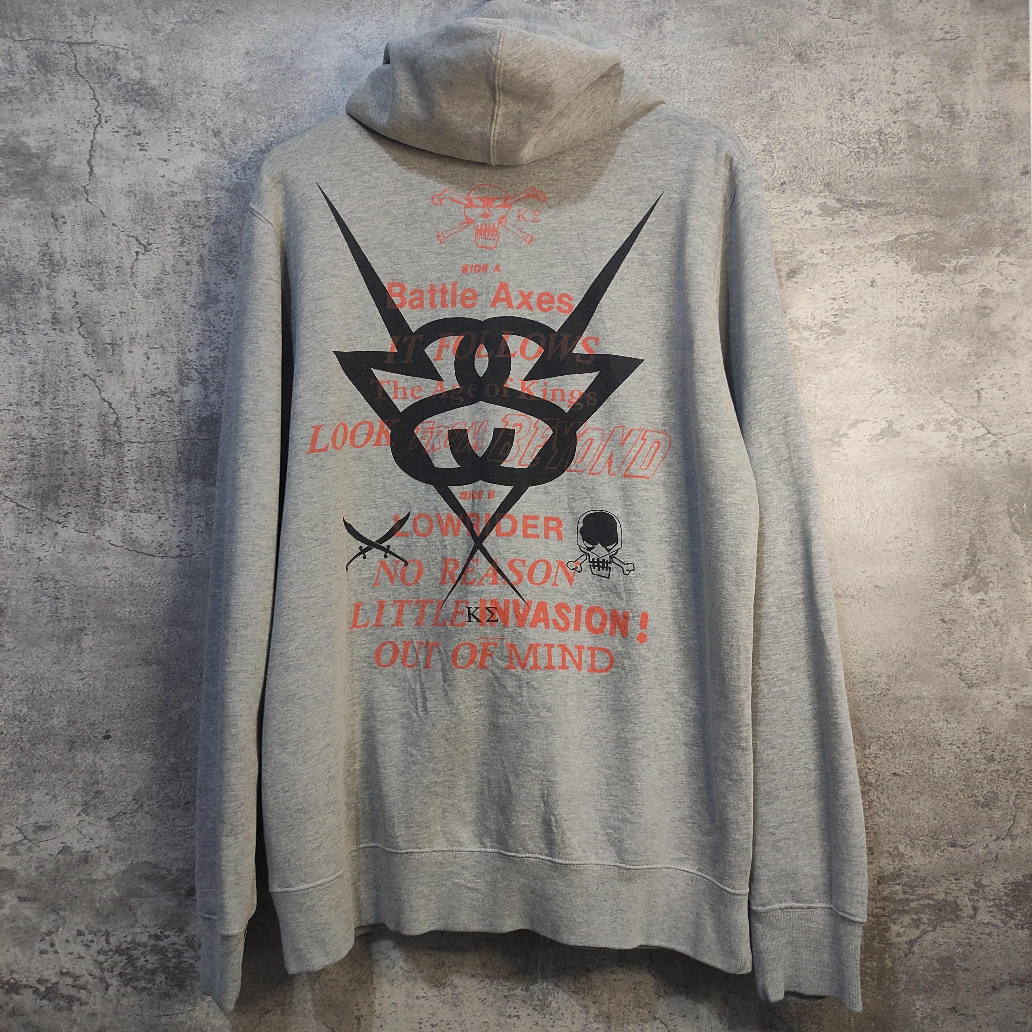 Stussy Vintage - Stussy x Battle Axes Zip Hoodie Size US L / EU 52-54 / 3 - 1 Thumbnail