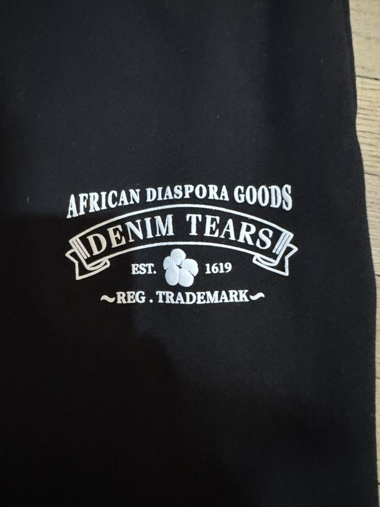 DENIM TEARS Denim Tears ADG Black Sweatpants Size US 34 / EU 50 - 2 Thumbnail
