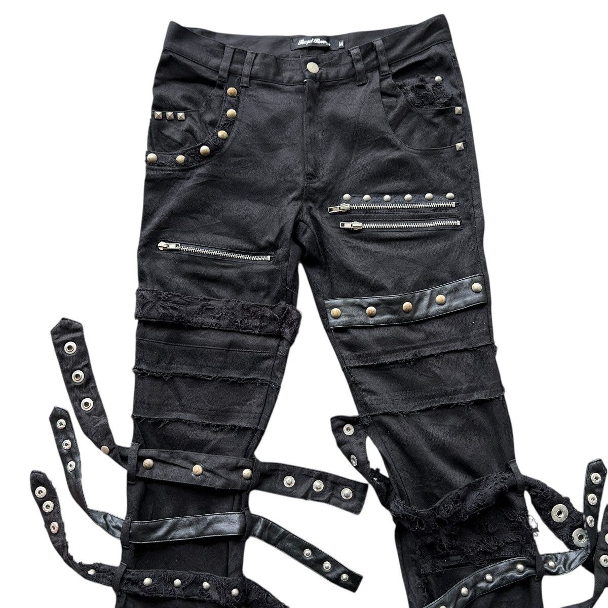 Hysteric Glamour 🔥 Sex Pot Revenge Bondage Embellished Covertible Pant Size US 30 / EU 46 - 3 Thumbnail