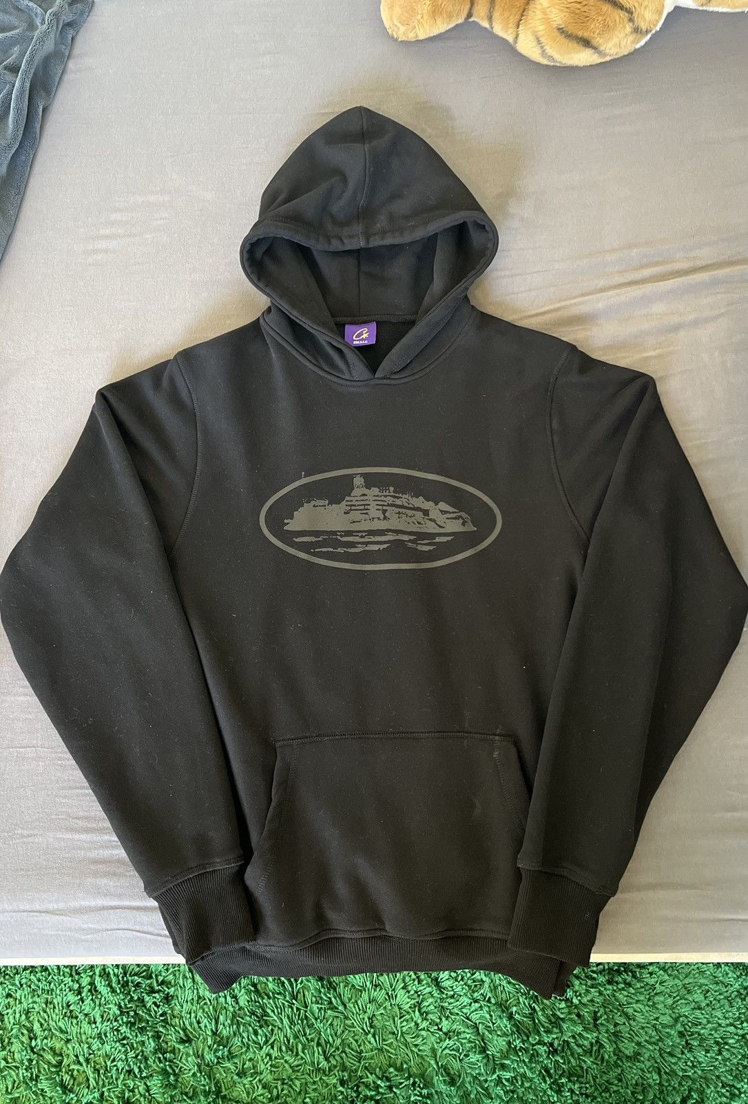 Corteiz Cortiez Heavy Knit Jacquard Zip sweater | Grailed