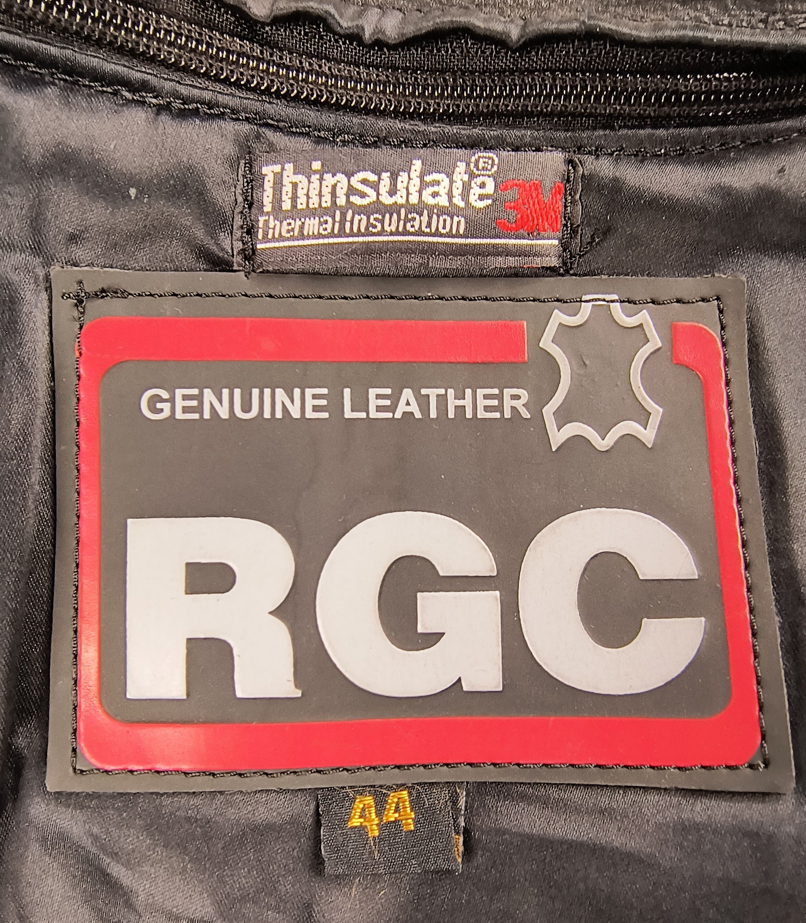Genuine Leather Vintage Thinsulate RGC genuine leather jacket Size US M / EU 48-50 / 2 - 7 Thumbnail