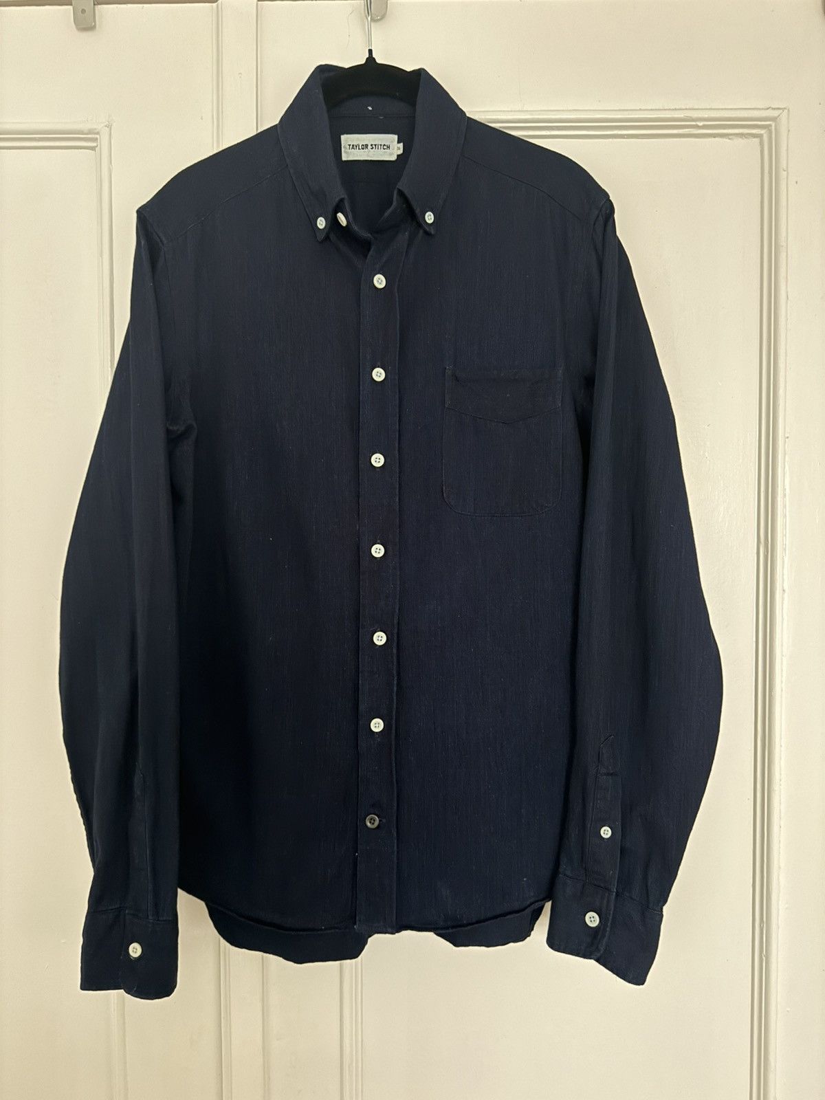 Taylor Stitch Taylor Stitch The Jack in Washed Indigo Twill Selvage XS 36 Size US XS / EU 42 / 0 - 3 Thumbnail