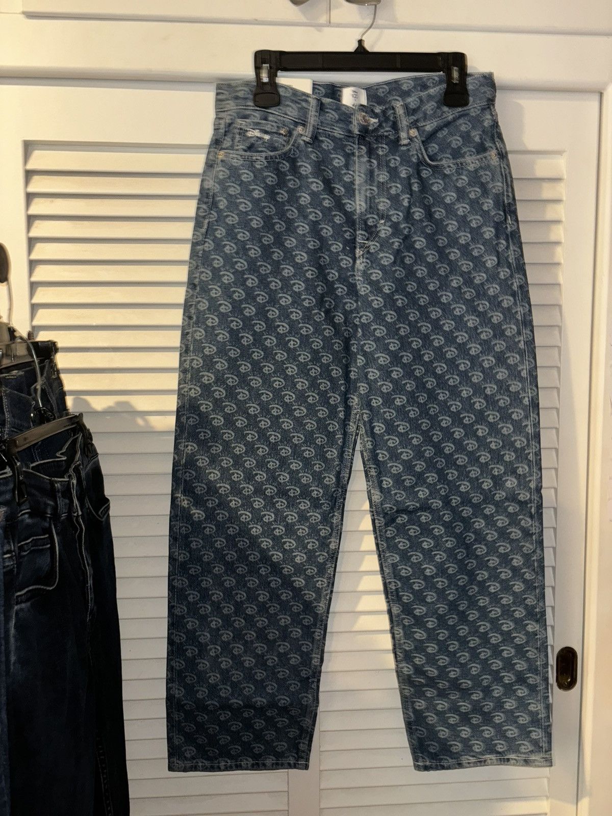 Disney × H&M Disney 100 h&m Trevor Andrew Disney logo monogram denim Size US 29 - 1 Thumbnail