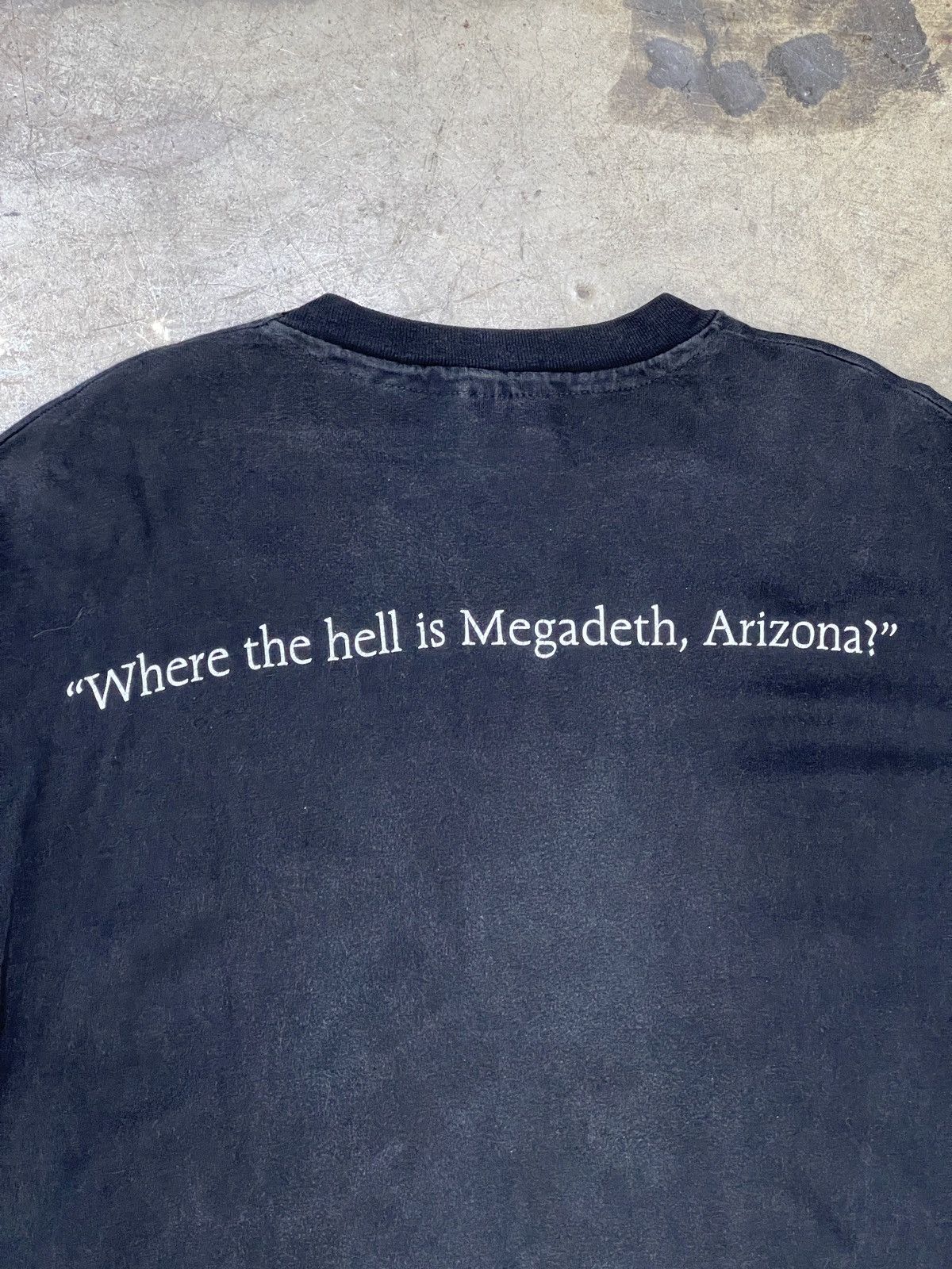 Vintage Vintage Megadeth Youthanasia Megadeth Arizona Tee XL Size US XL / EU 56 / 4 - 4 Thumbnail