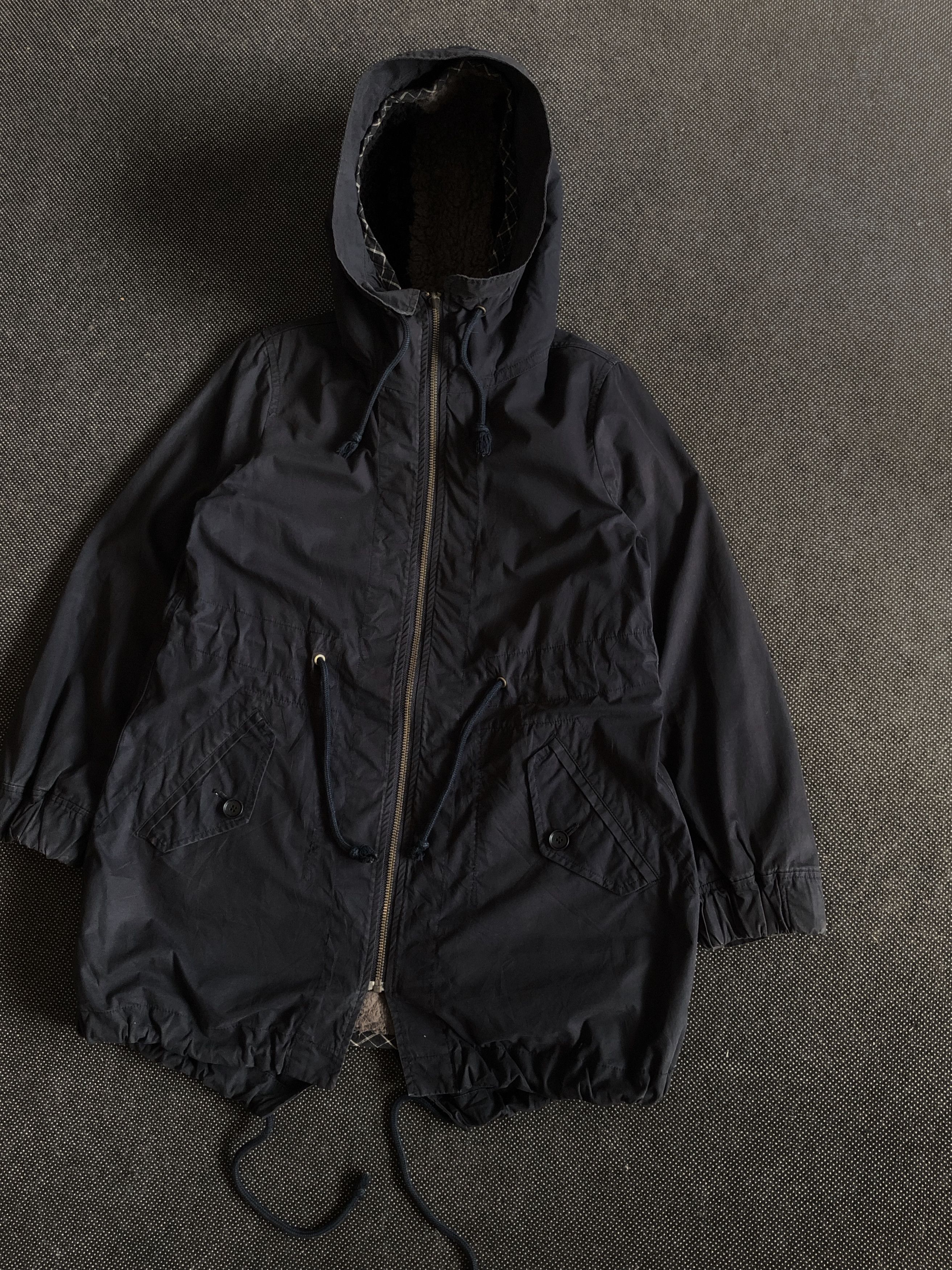 Frapbois VINTAGE FRAPBOIS DRAWSTRING PARKA WITH SHERPA LINING Size S / US 4 / IT 40 - 4 Thumbnail