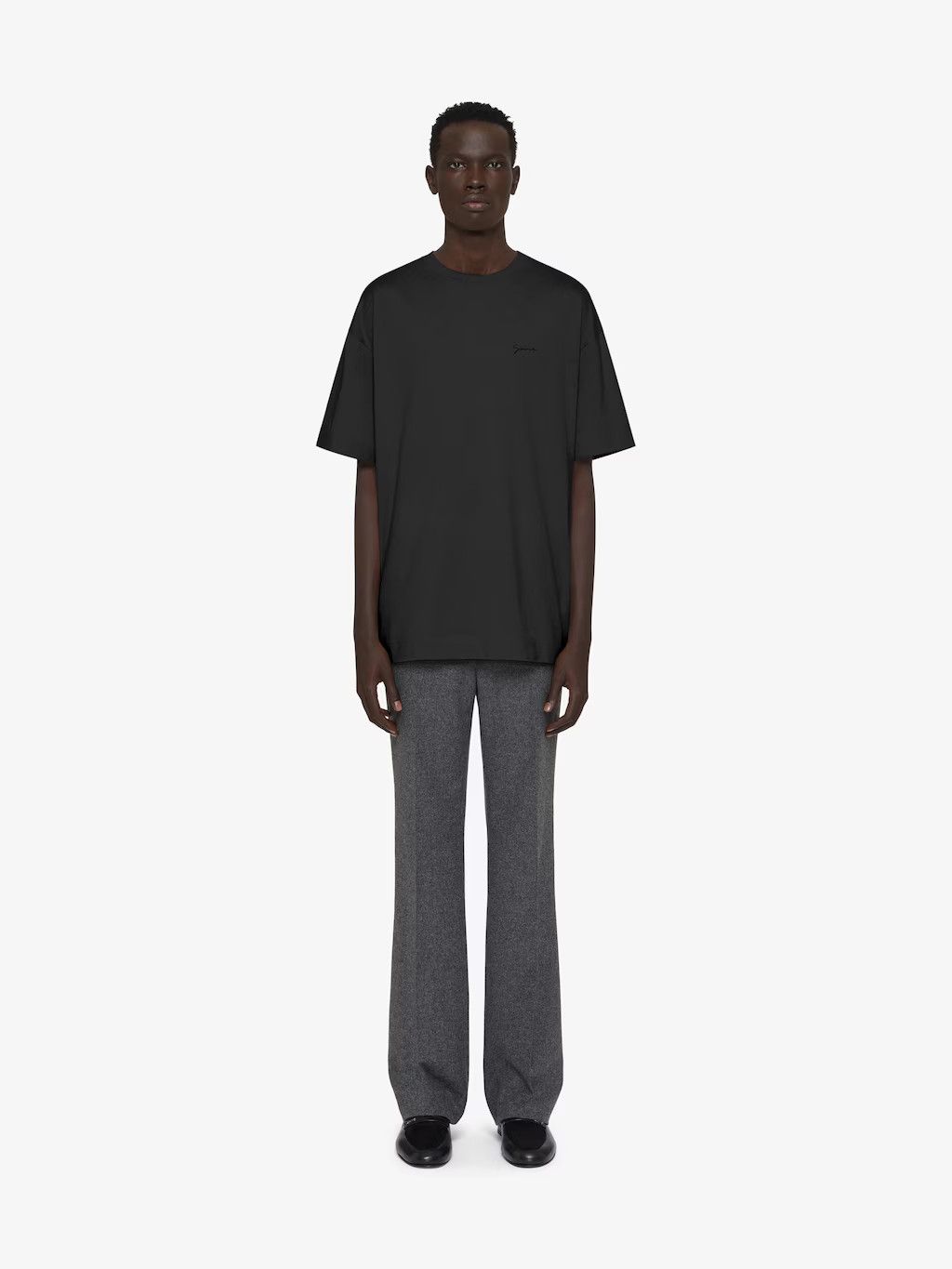Givenchy o1w1db10325 Standrad Short Slaave Base in Black Size US L / EU 52-54 / 3 - 3 Thumbnail
