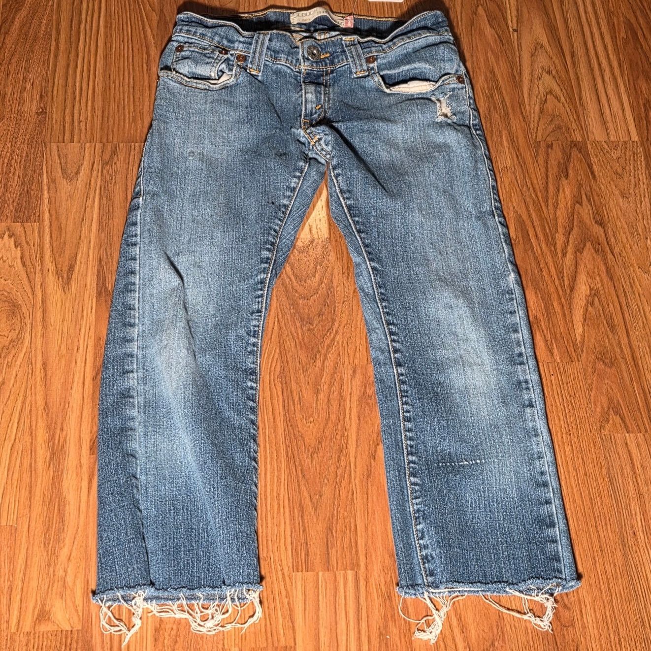 Levi's Levi's 514 Blue Jeans Women's Slouch Straight Fit Size 5M Size 27" / US 4 / IT 40 - 3 Thumbnail
