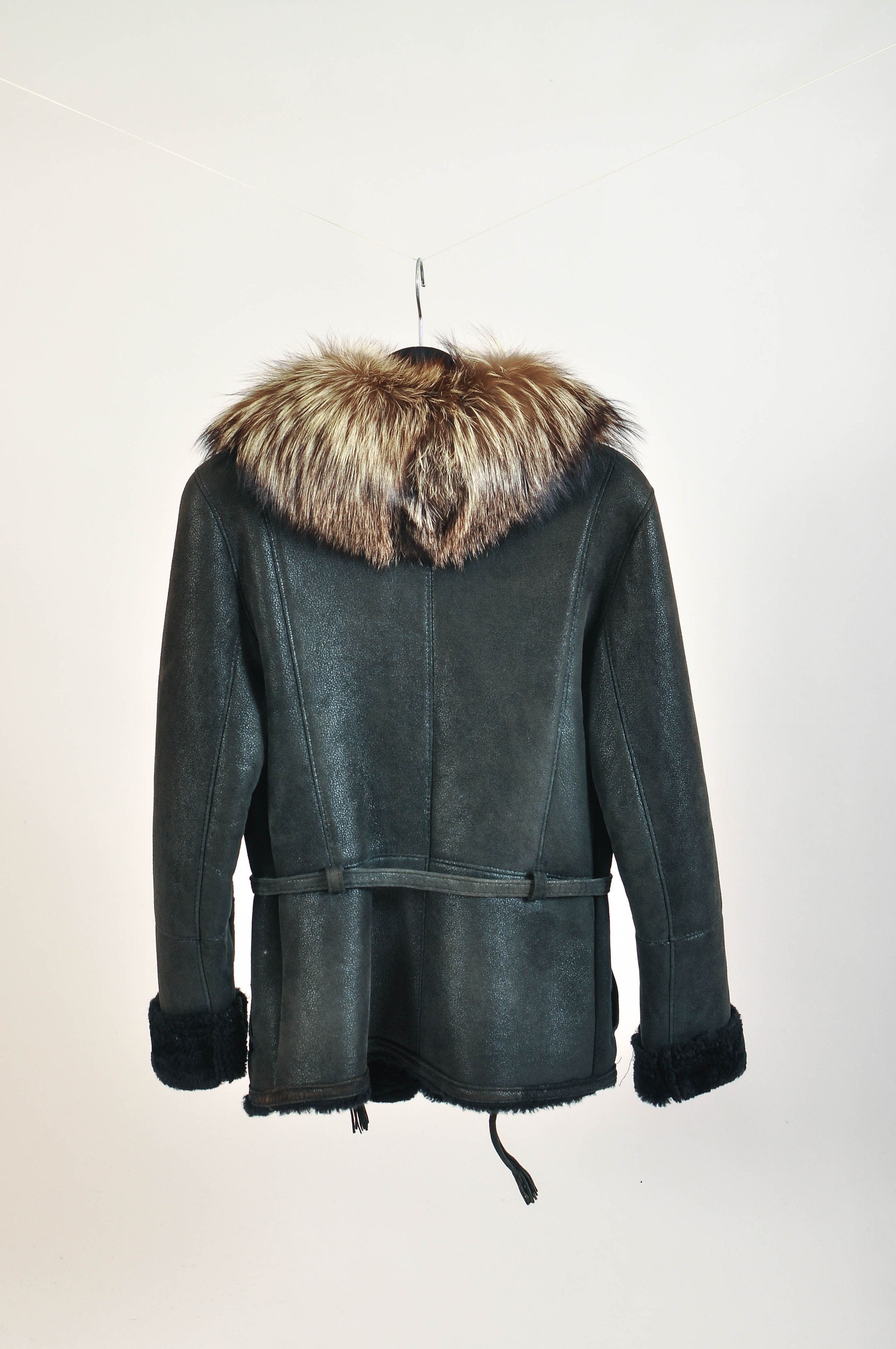 Other Real sheraling coat with fur collar Size S / US 4 / IT 40 - 5 Thumbnail