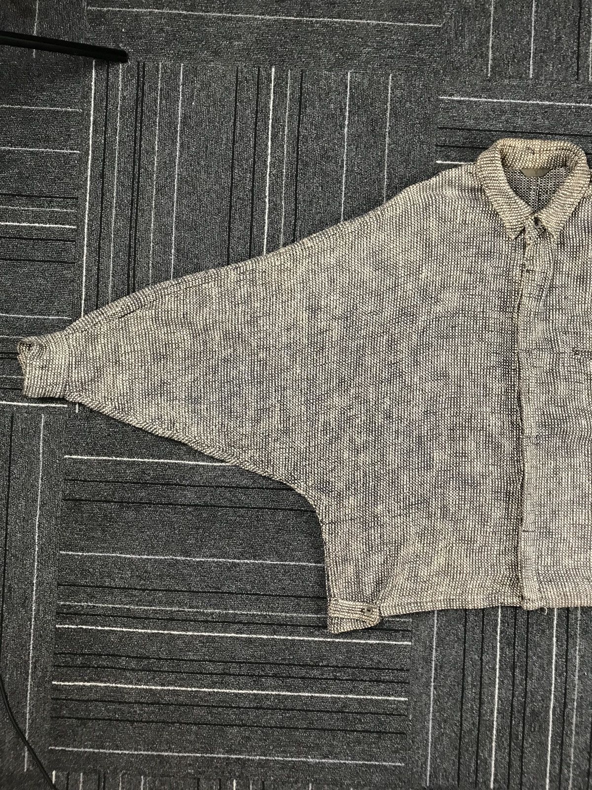 Yohji Yamamoto Vintage Y's Yohji Yamamoto weaves pullover /sashiko/quilt Size US M / EU 48-50 / 2 - 3 Thumbnail